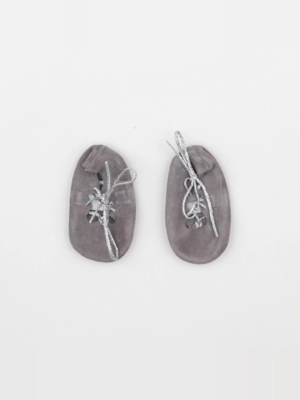 Monoprix - chaussons gris - pointure 15/16