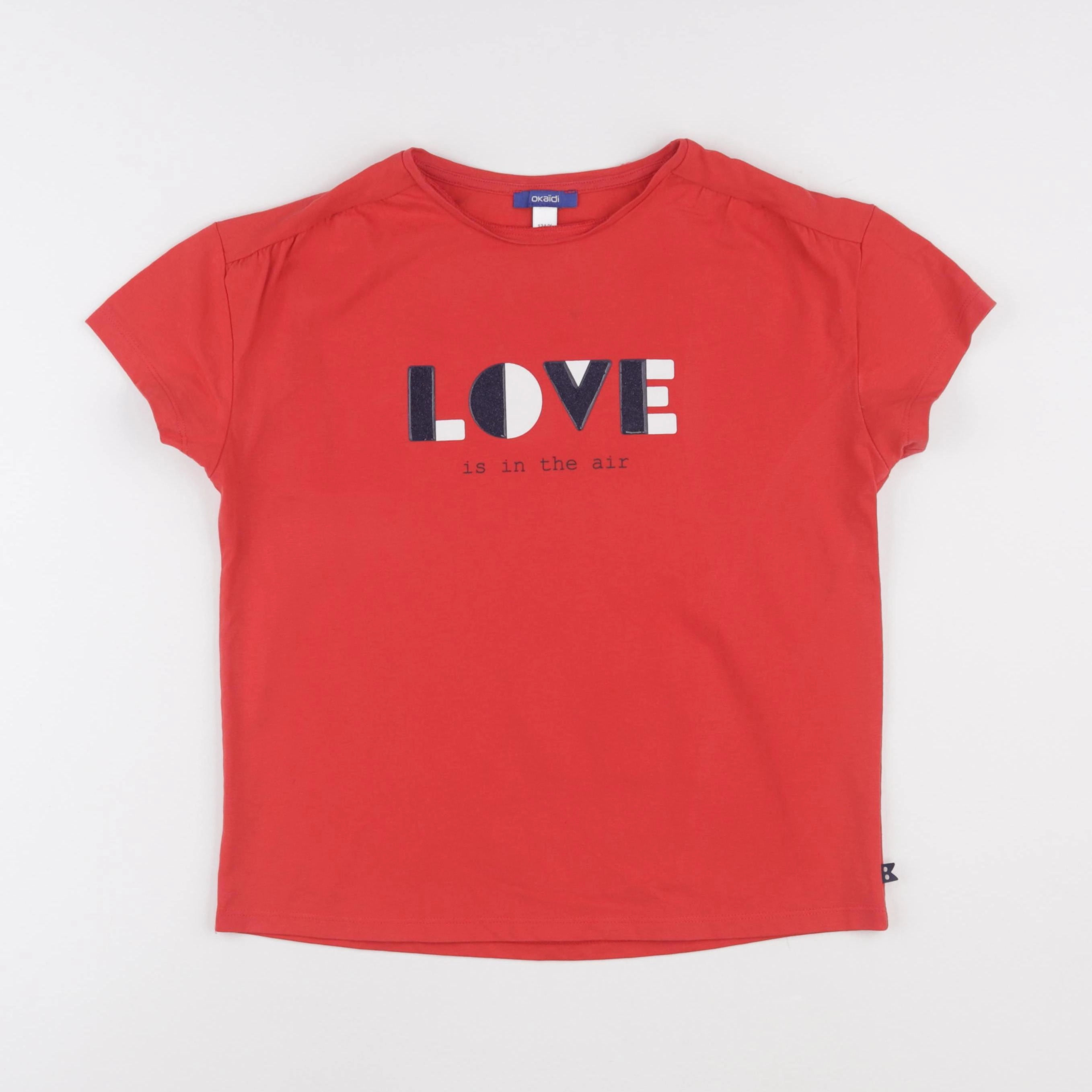 Okaidi - tee-shirt rouge - 12 ans
