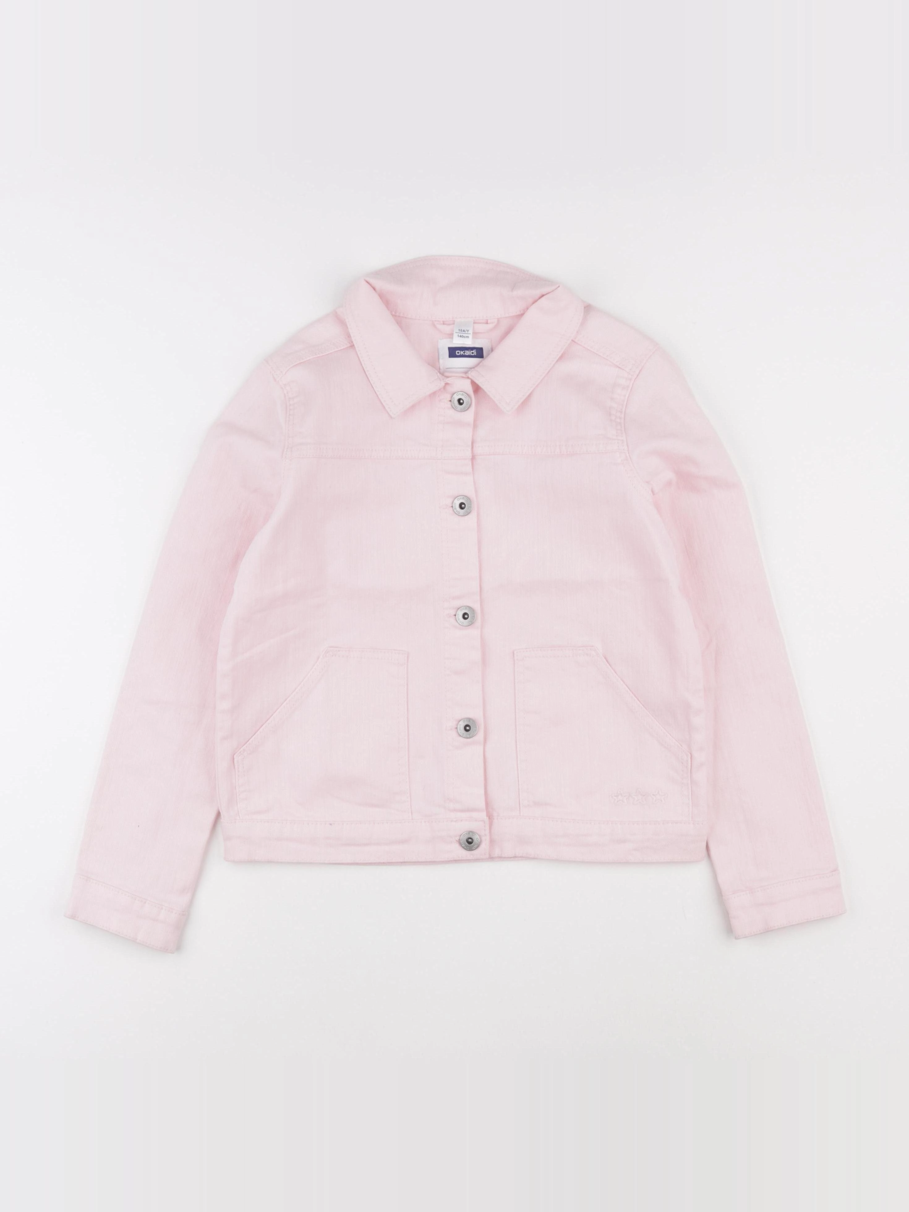 Okaidi - veste rose - 10 ans