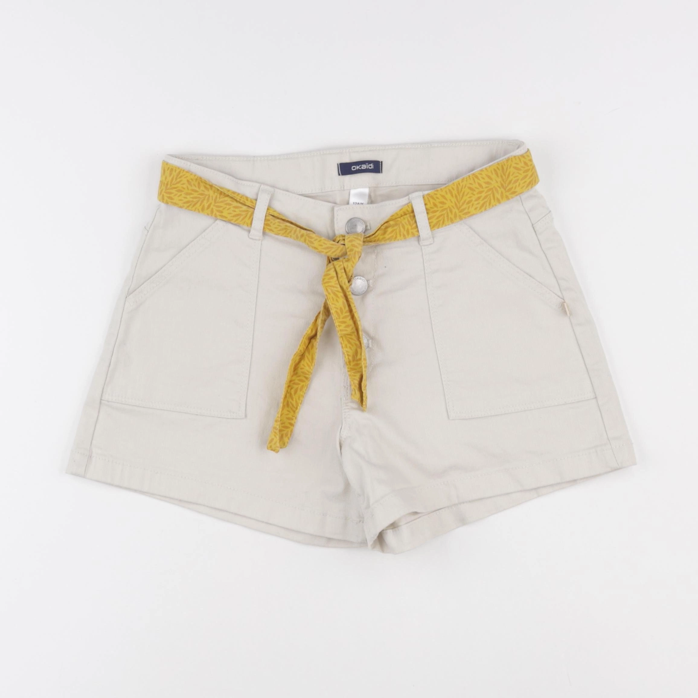 Okaidi - short beige - 12 ans