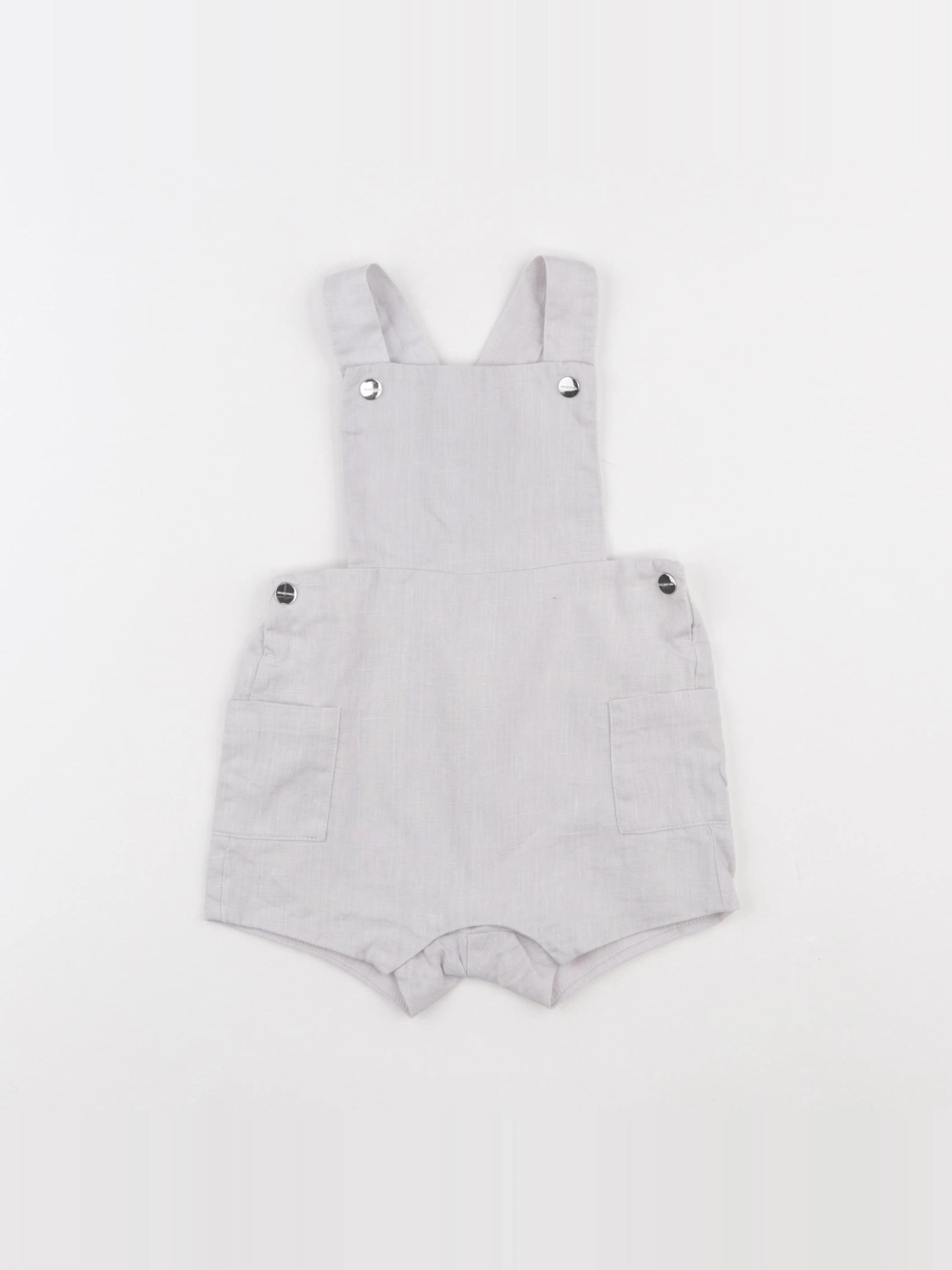 Jacadi - salopette gris - 12 mois