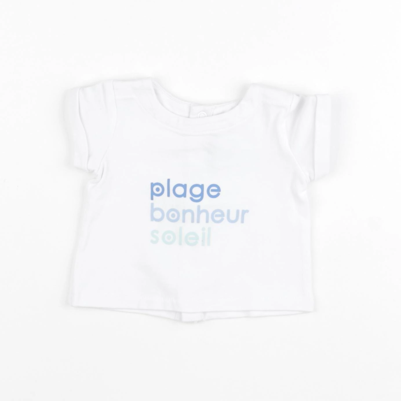 Jacadi - tee-shirt blanc - 1 mois
