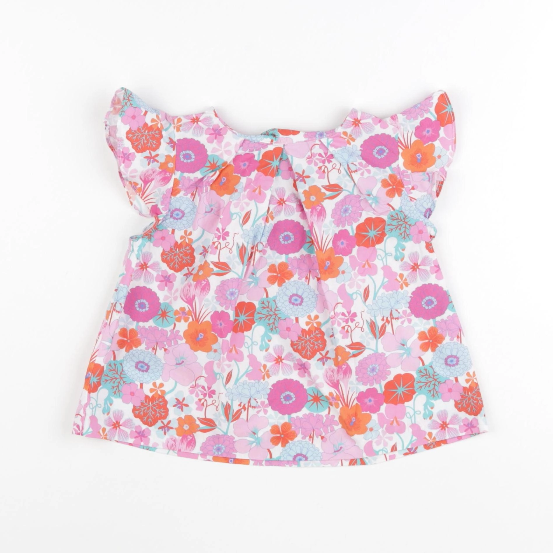 Jacadi - blouse liberty multicolore - 3 ans