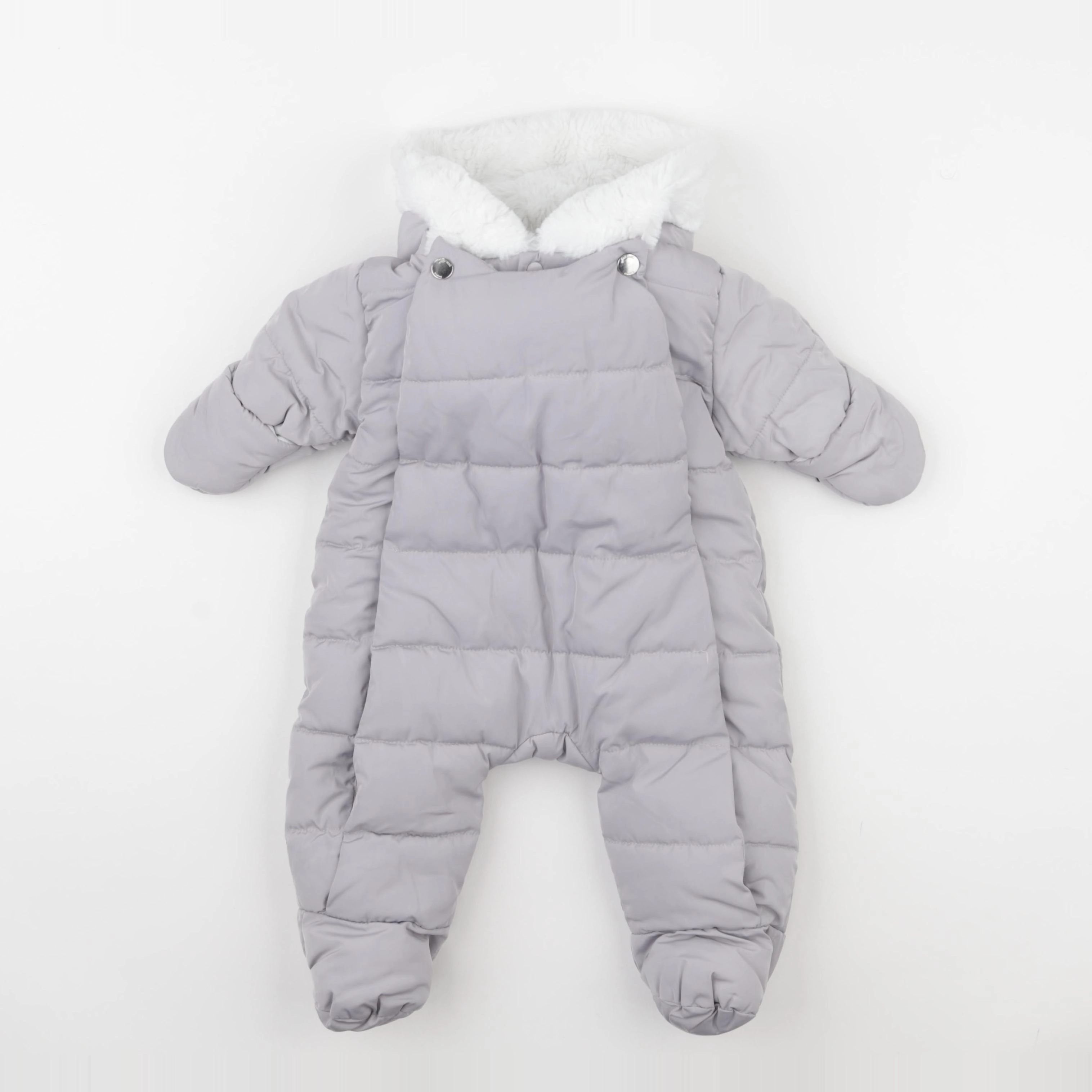Jacadi - combi-pilote gris - 3 mois