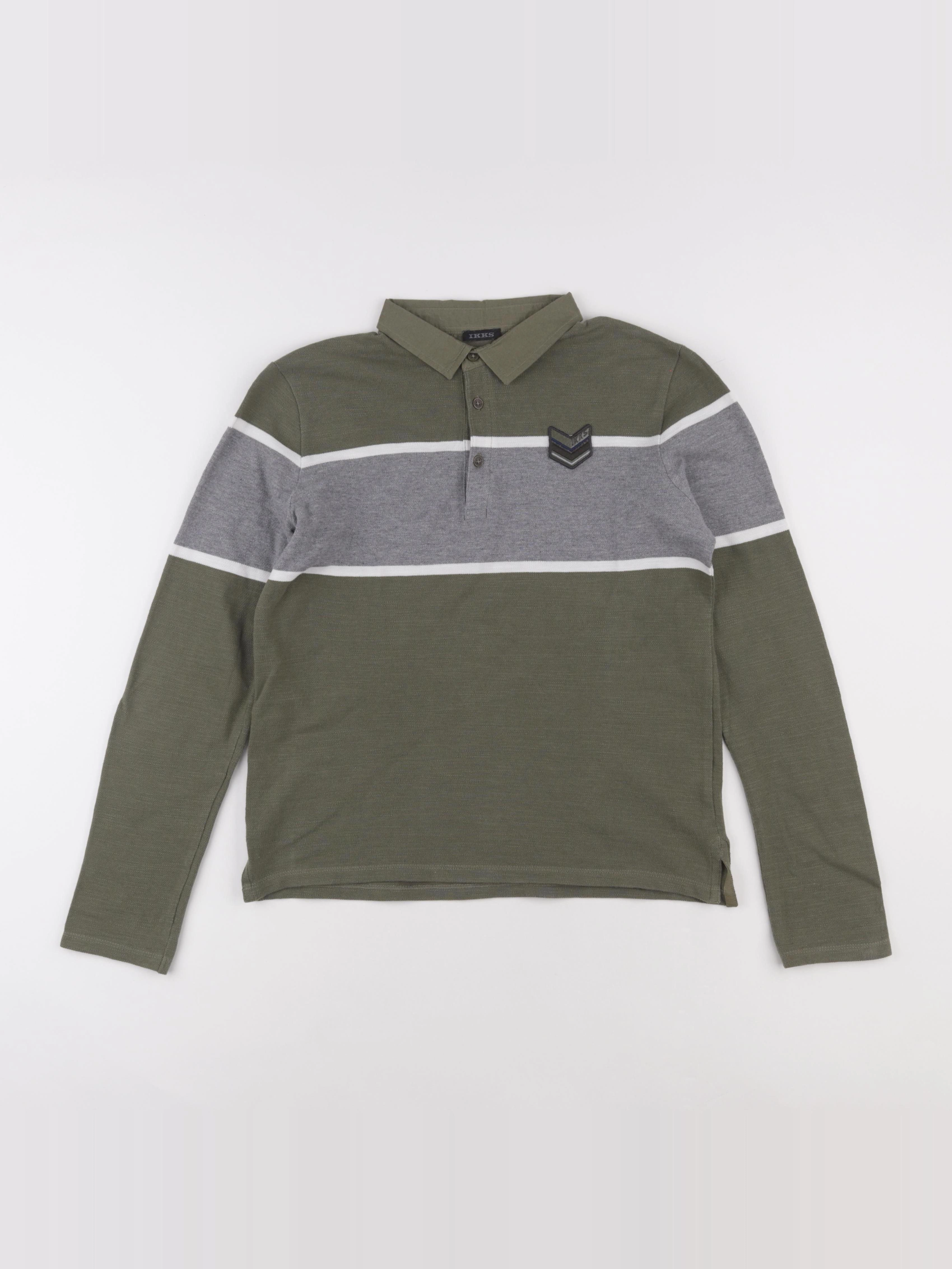 IKKS - polo vert - 12 ans