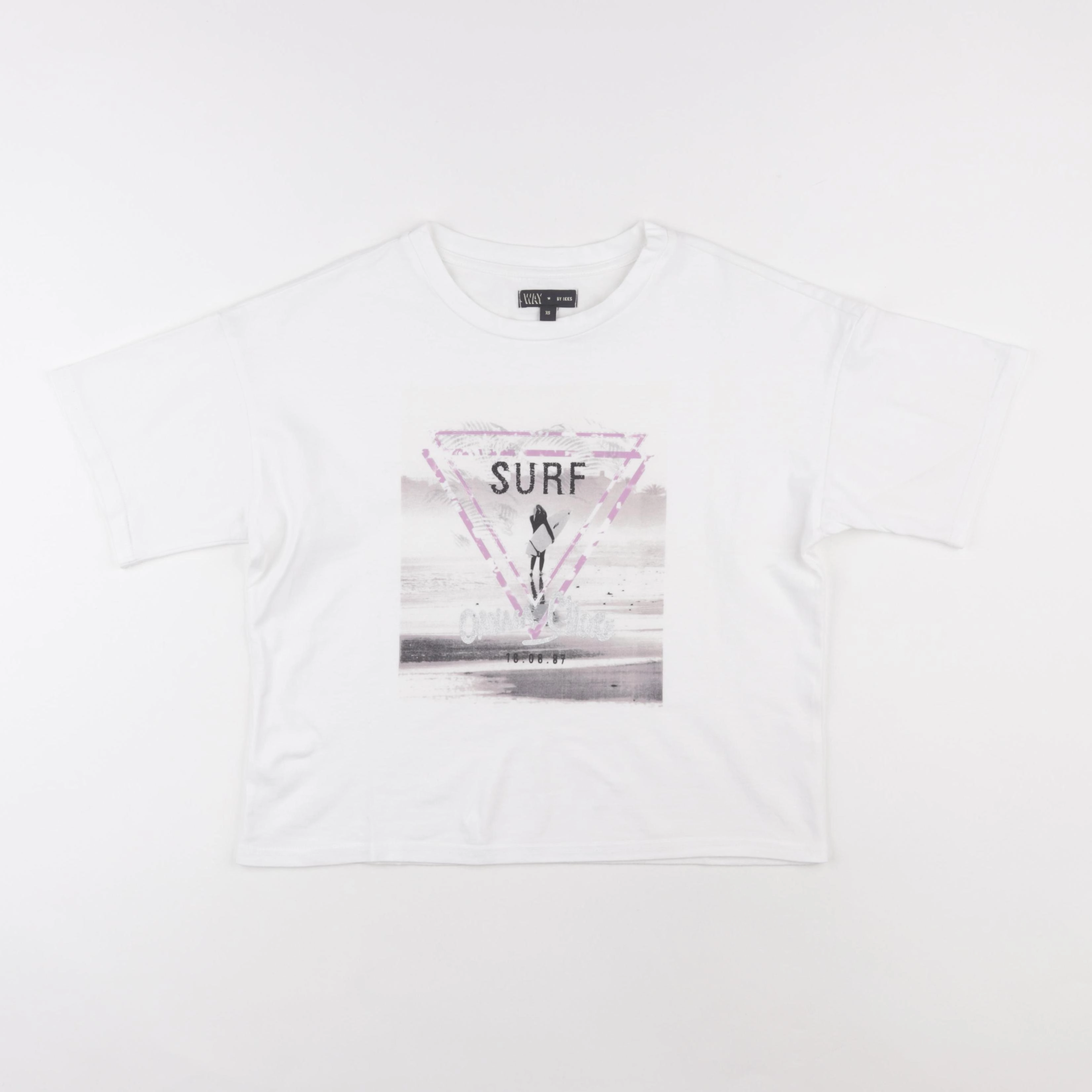 IKKS - tee-shirt blanc - 12 ans