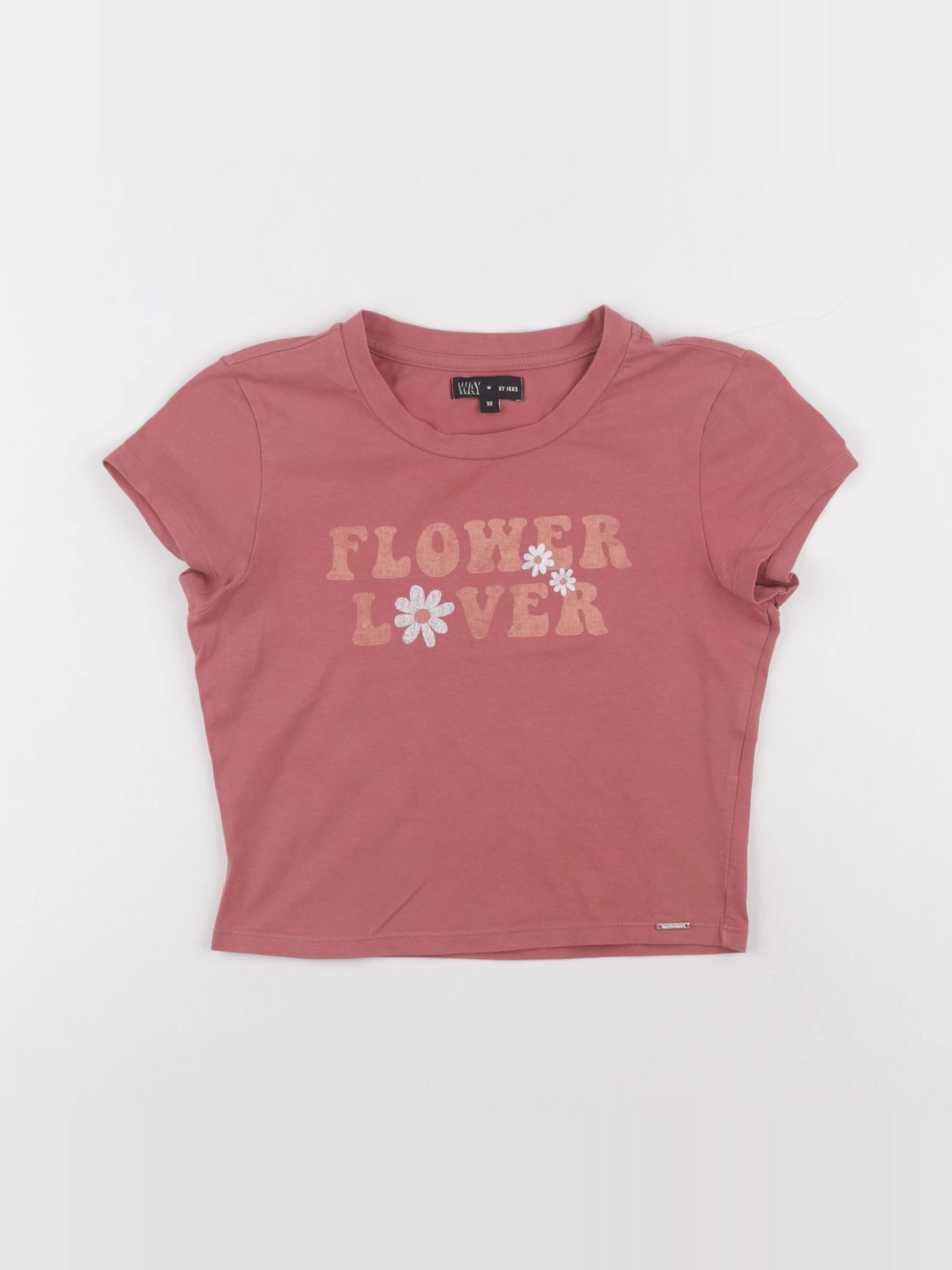 IKKS - tee-shirt rose - 12 ans