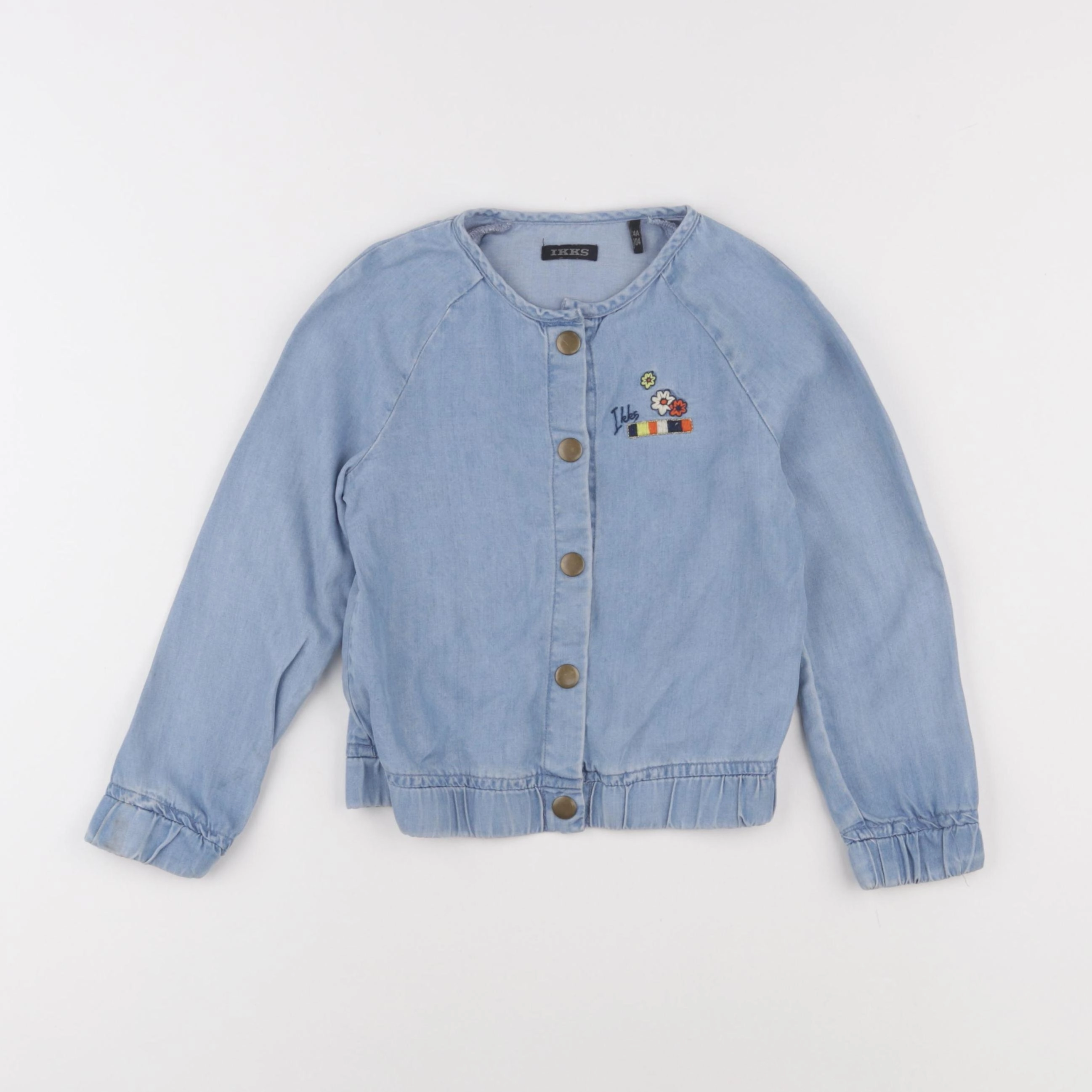 IKKS - blouse bleu - 4 ans