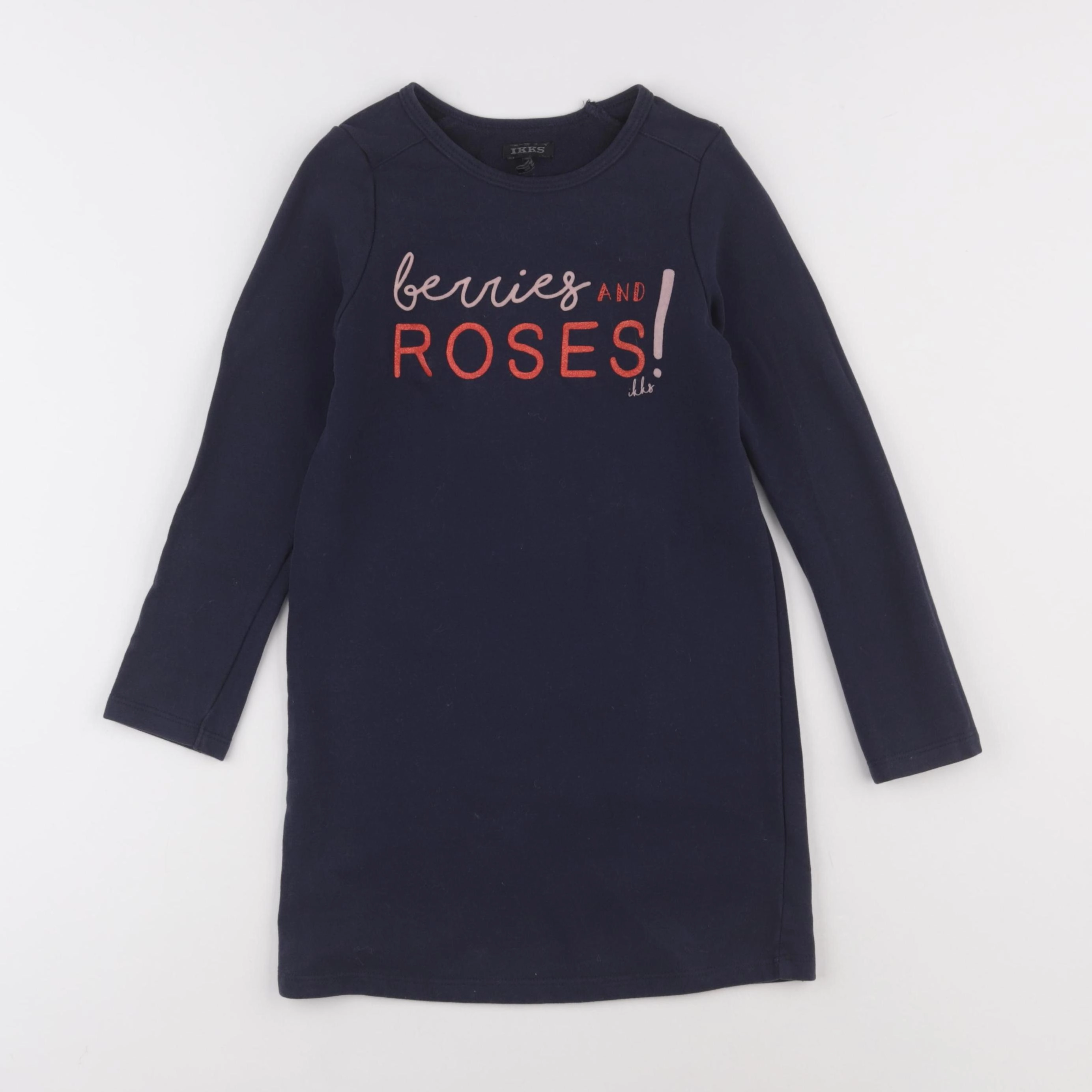 IKKS - robe bleu - 6 ans