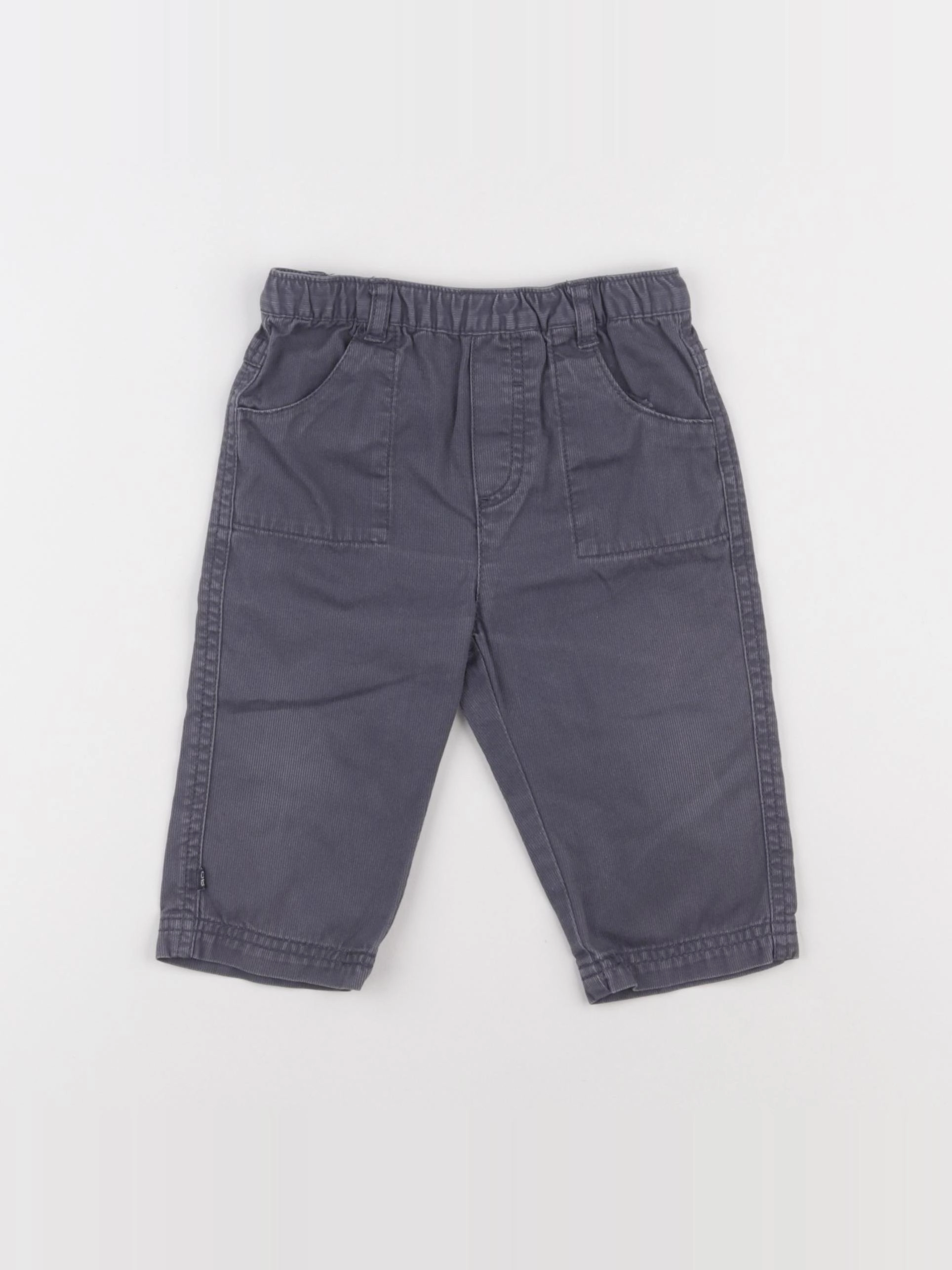 Obaïbi - pantalon gris - 12 mois