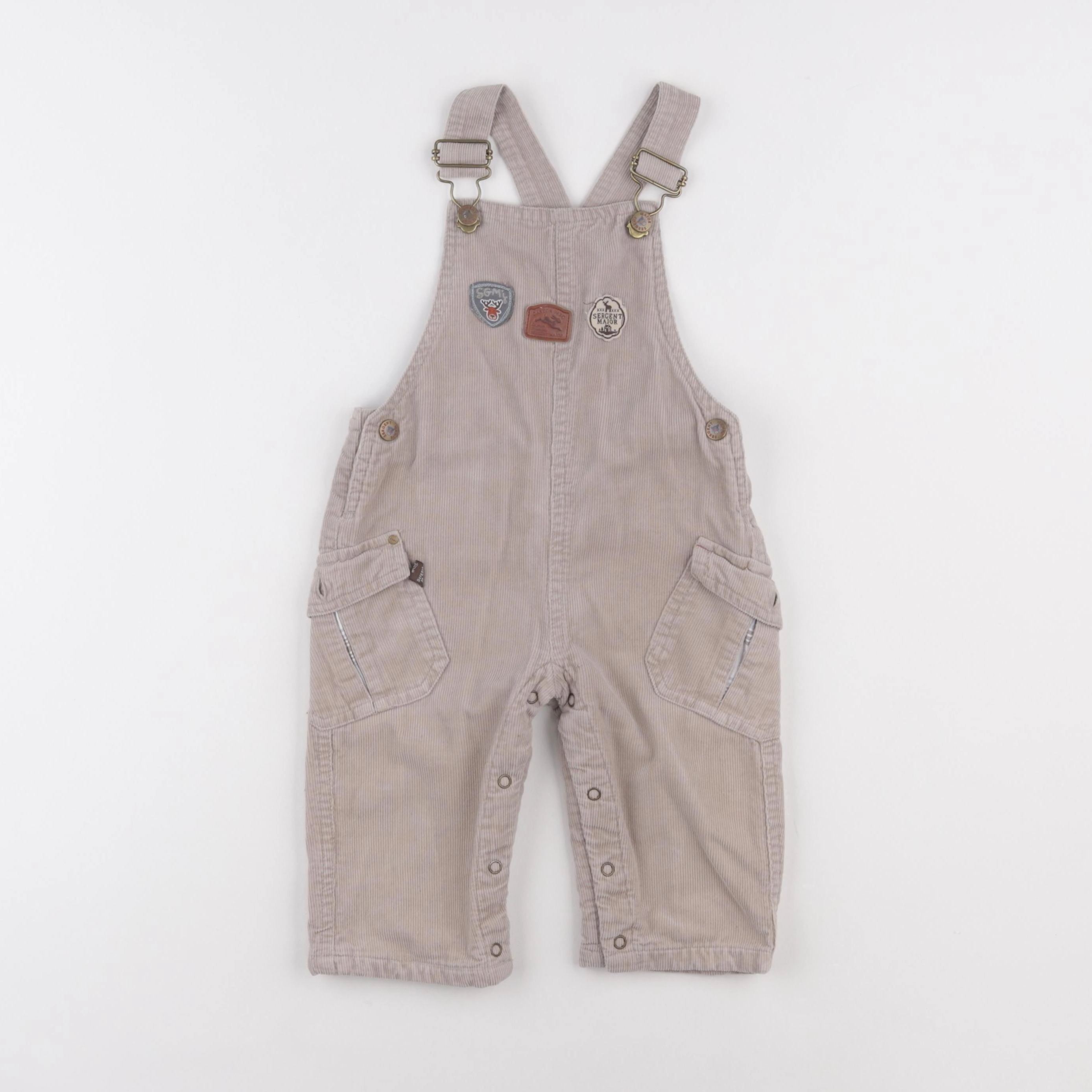 Sergent Major - salopette beige - 12 mois