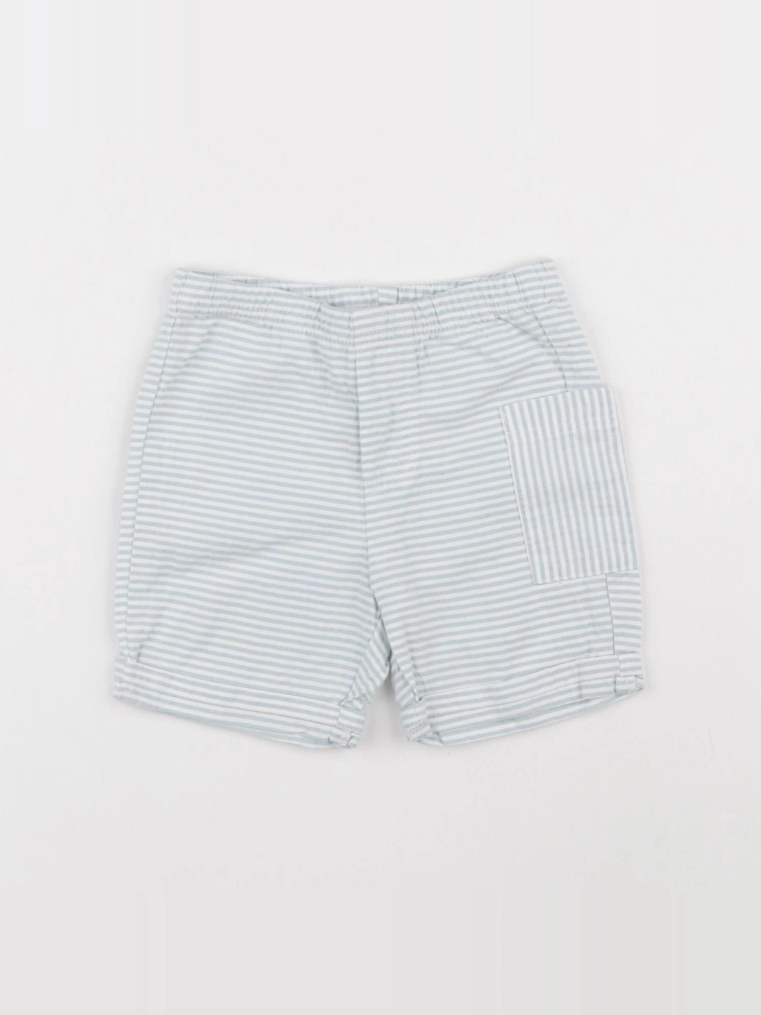 Absorba - short blanc, vert - 12 mois