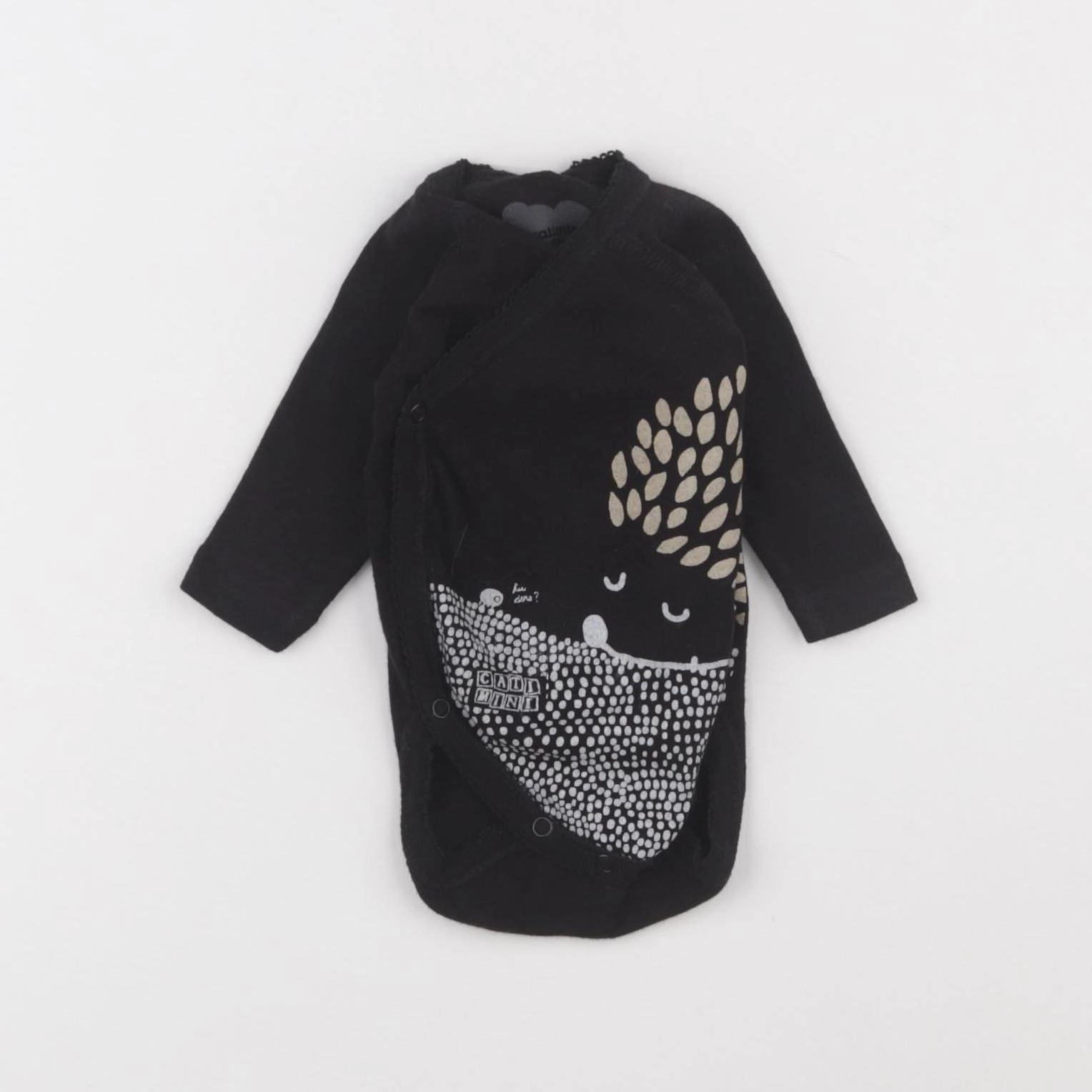Catimini - body noir - 0 mois