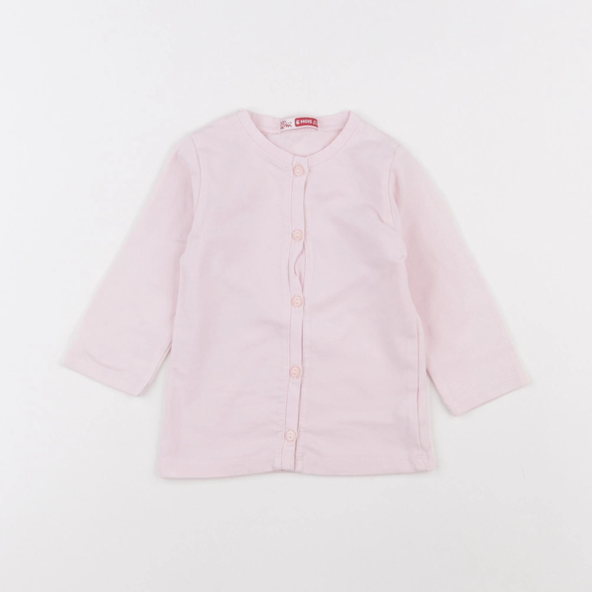 DPAM - tee-shirt rose - 6 mois