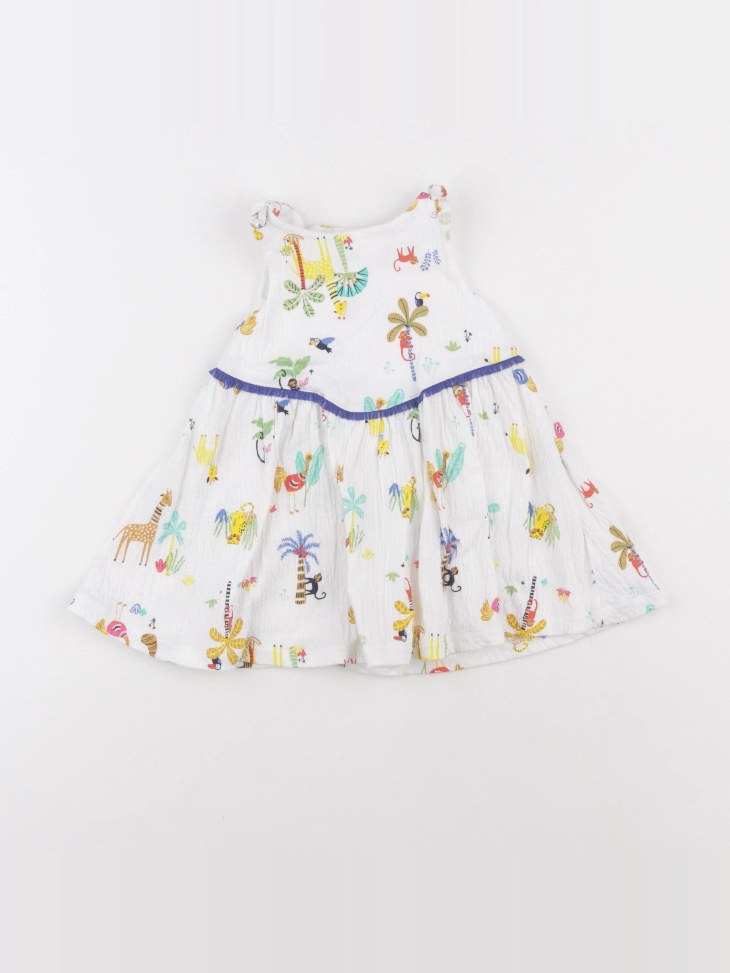 Catimini - robe blanc - 6 mois