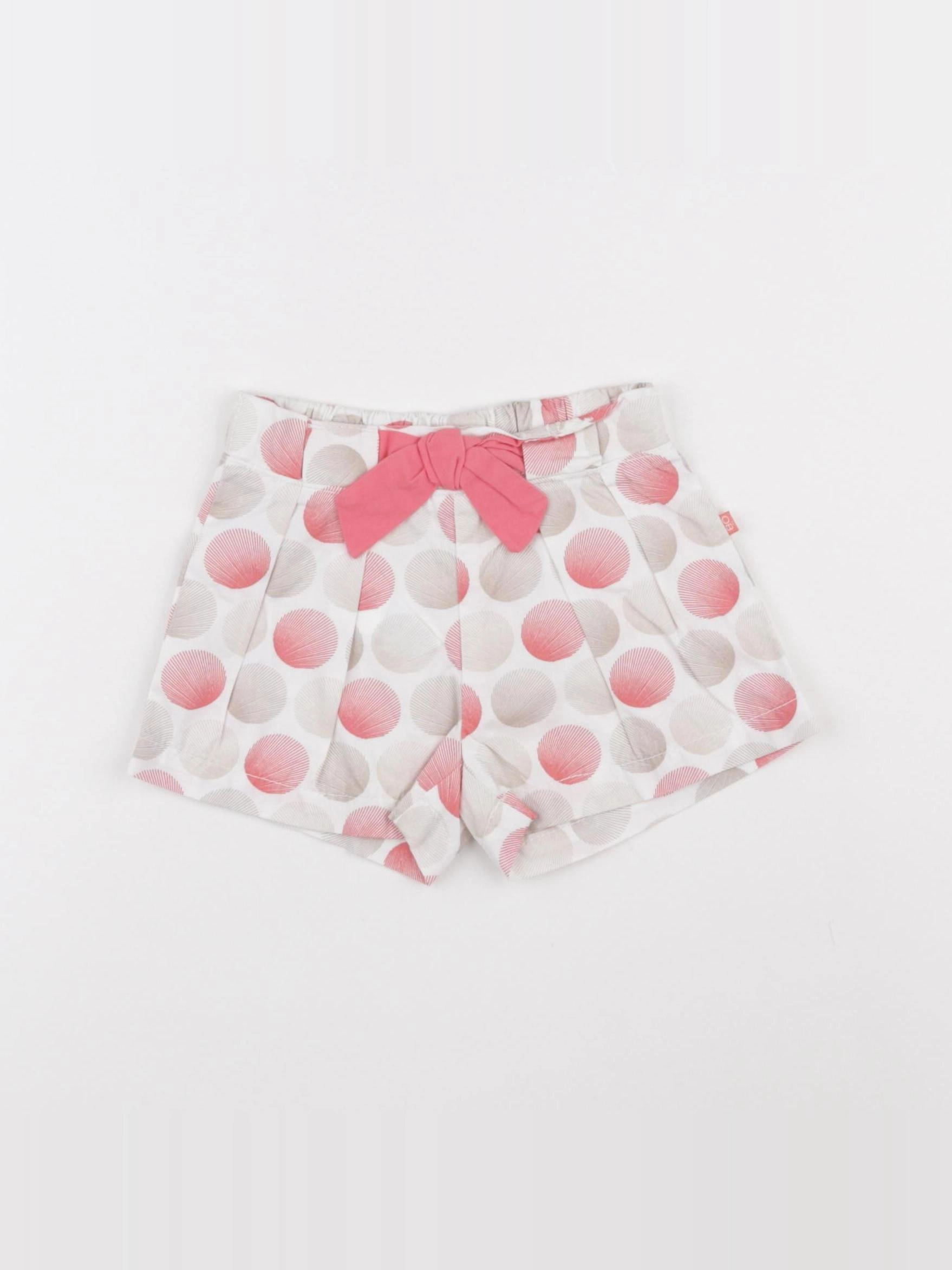 Obaïbi - short multicolore - 6 mois