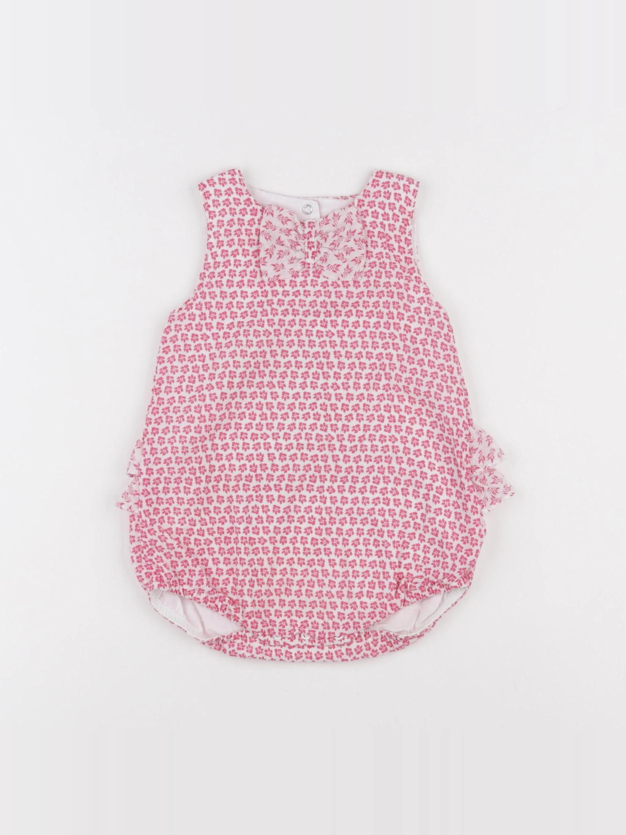 Absorba - combinaison blanc, rose - 9 mois