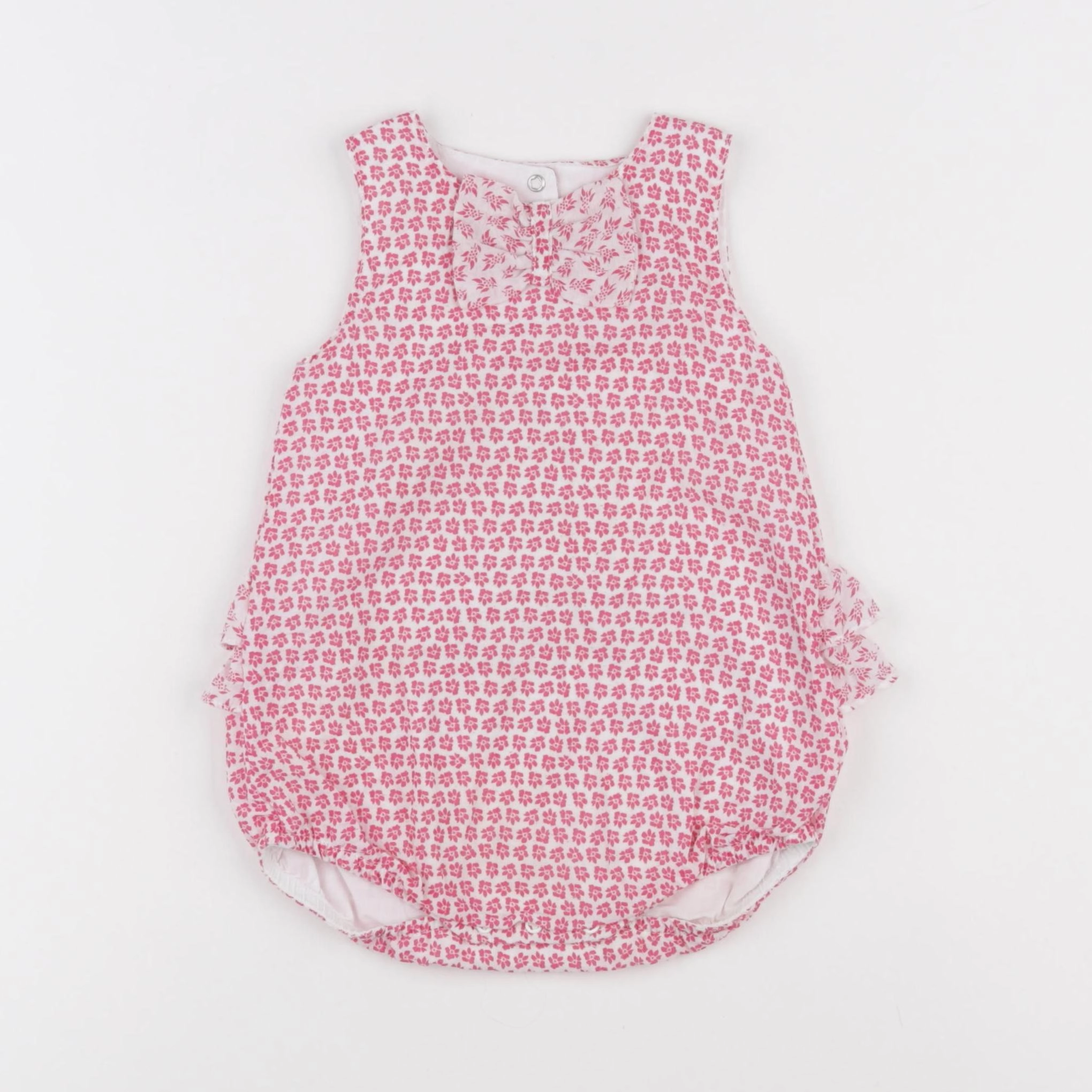 Absorba - combinaison blanc, rose - 9 mois