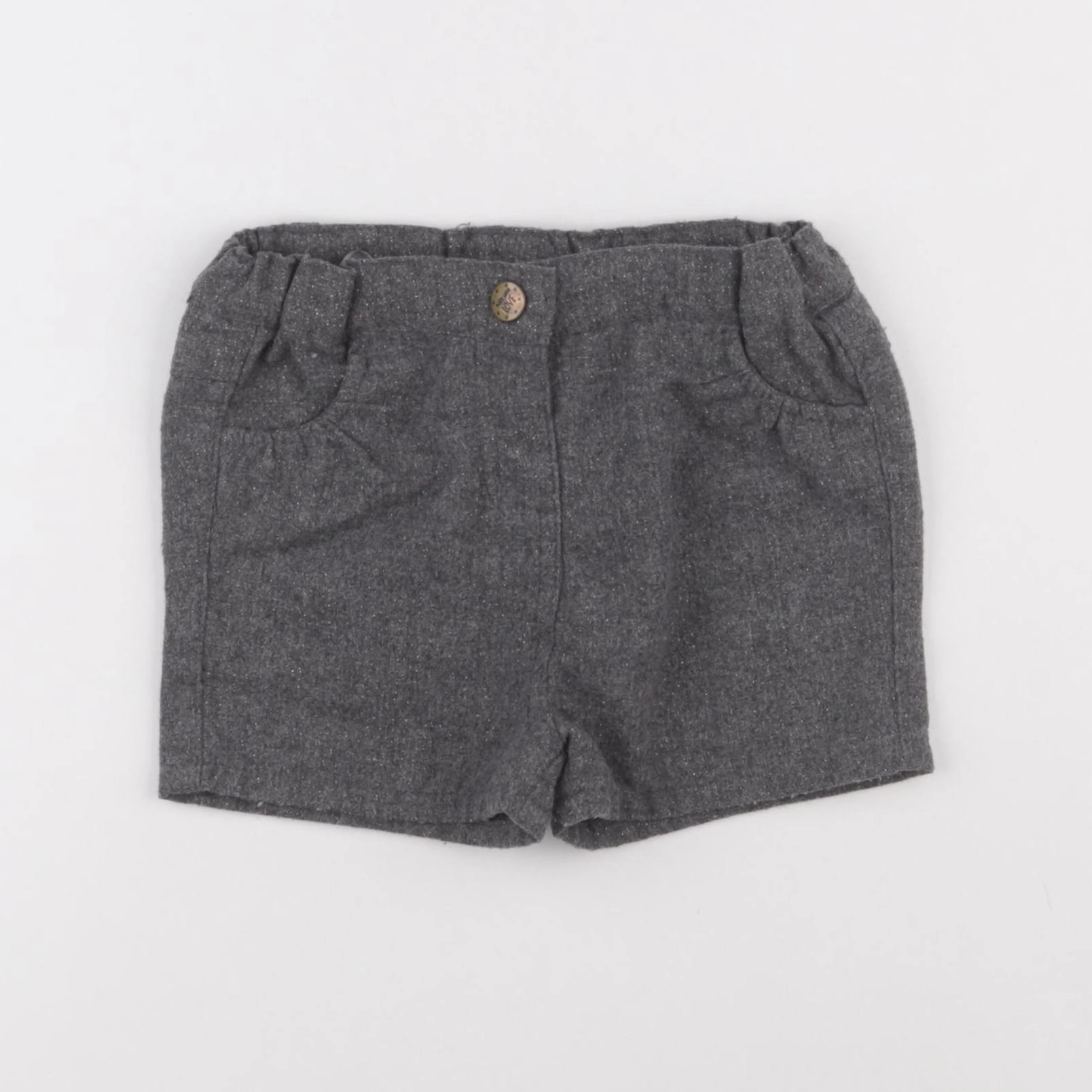 Tape à l'oeil - short gris - 24 mois