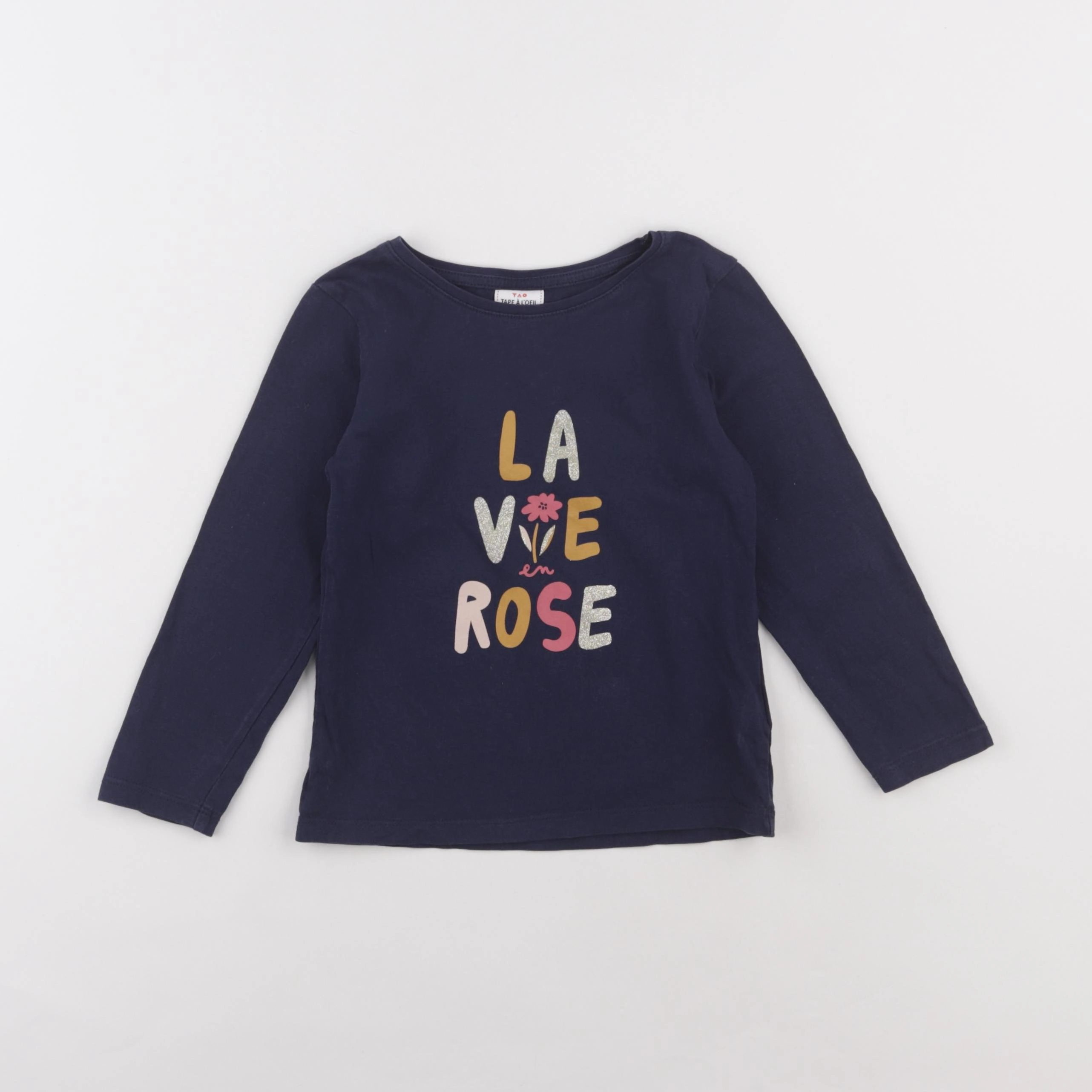 Tape à l'oeil - tee-shirt bleu - 3 ans