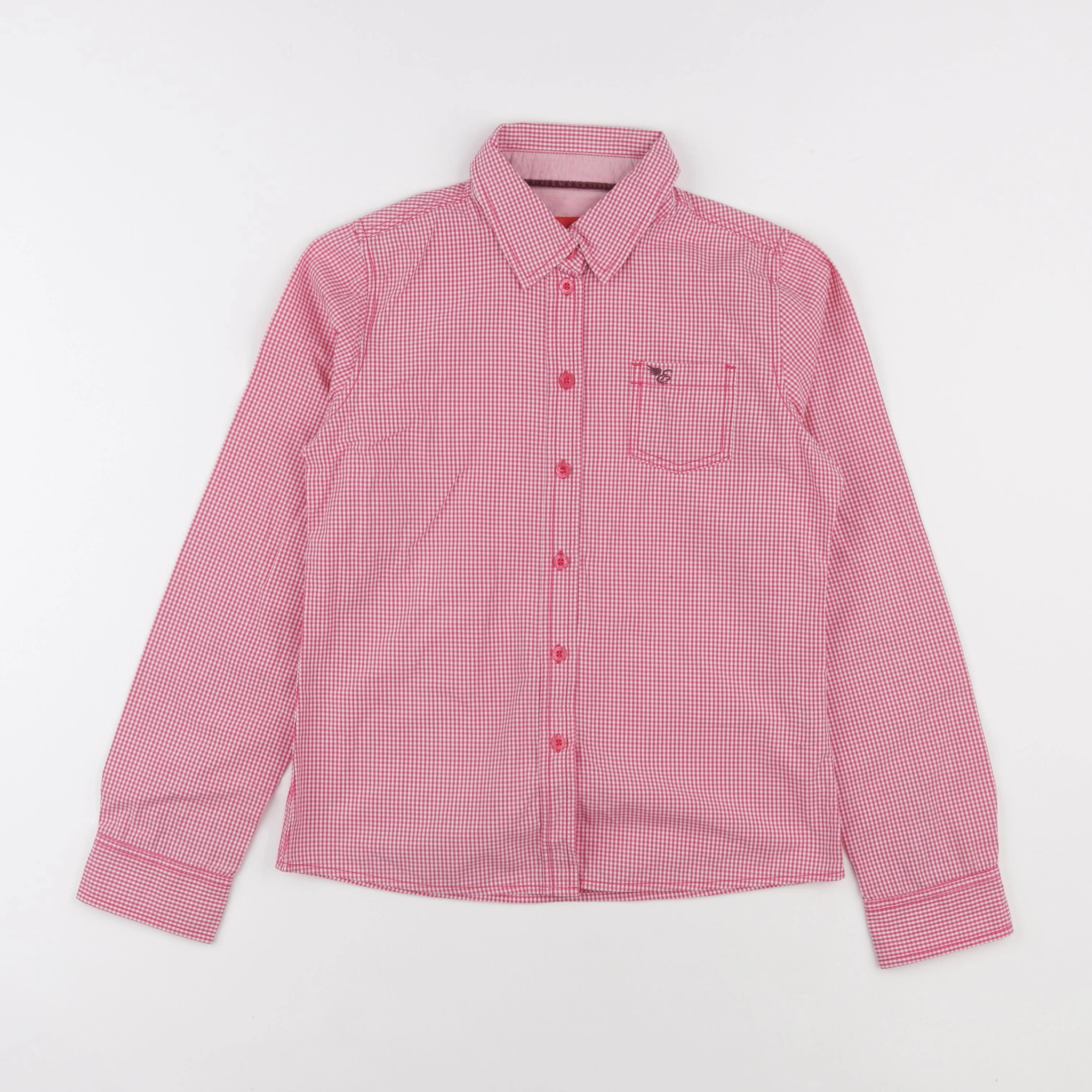 Esprit - chemise blanc, rouge - 10/11 ans