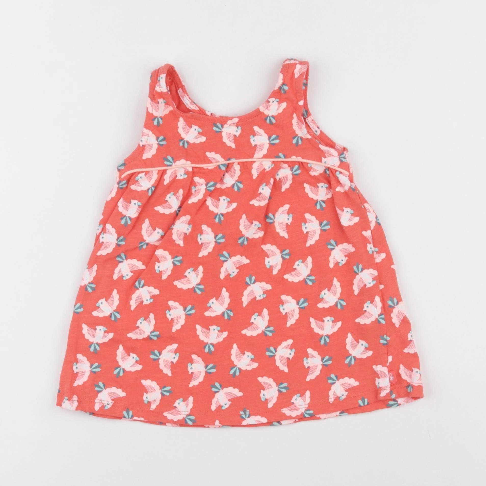 Obaïbi - robe rouge - 6 mois