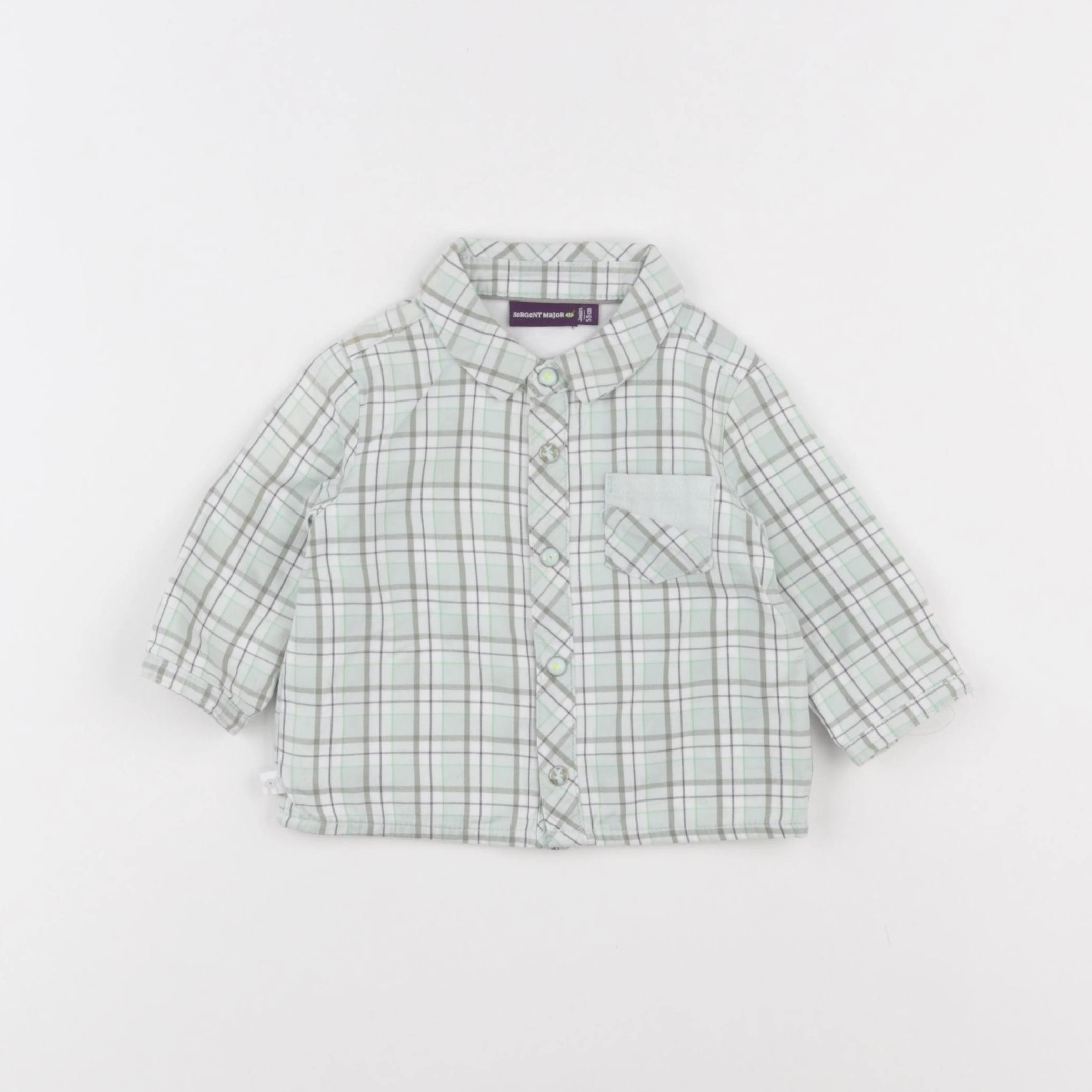 Sergent Major - chemise multicolore - 3 mois