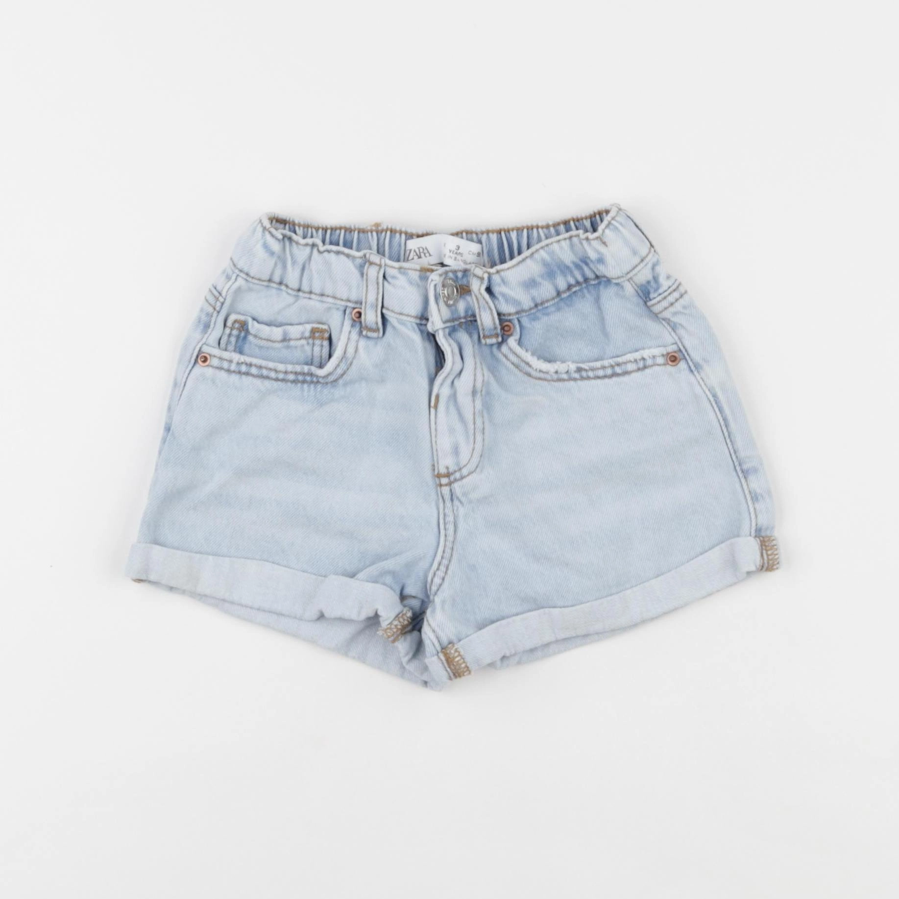 Zara - short bleu - 3 ans