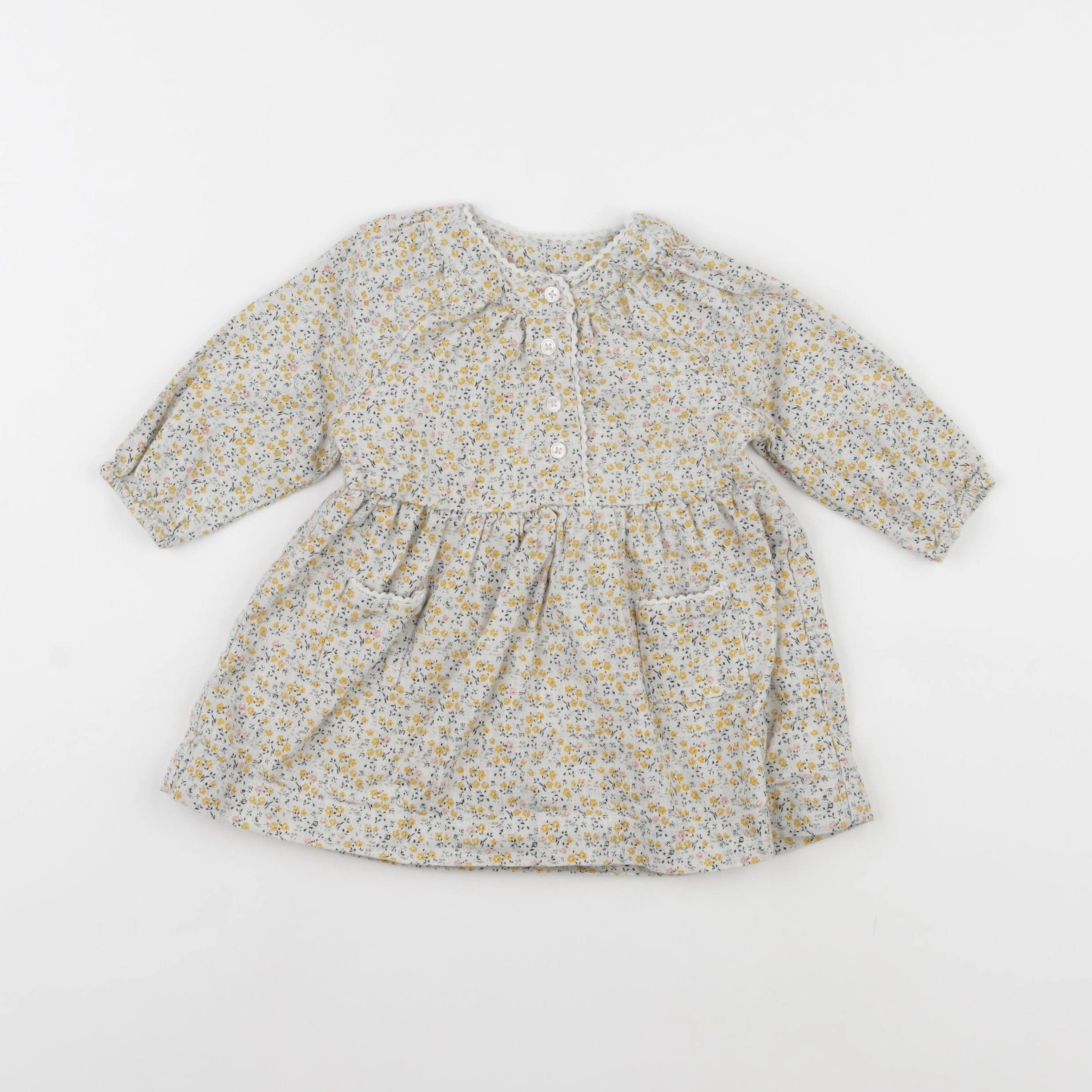 Boutchou - robe multicolore - 6 mois