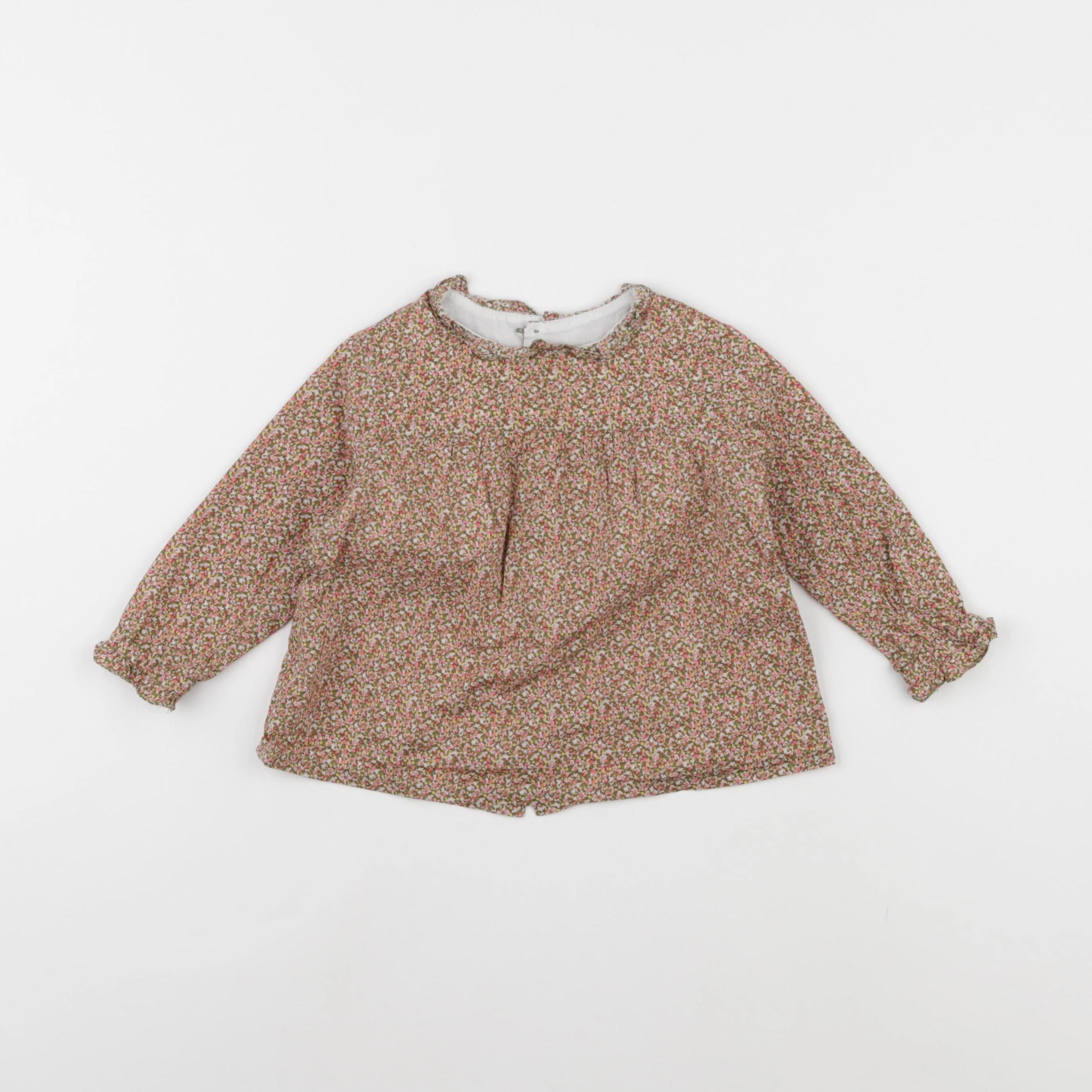 Bonton - blouse marron - 18 mois