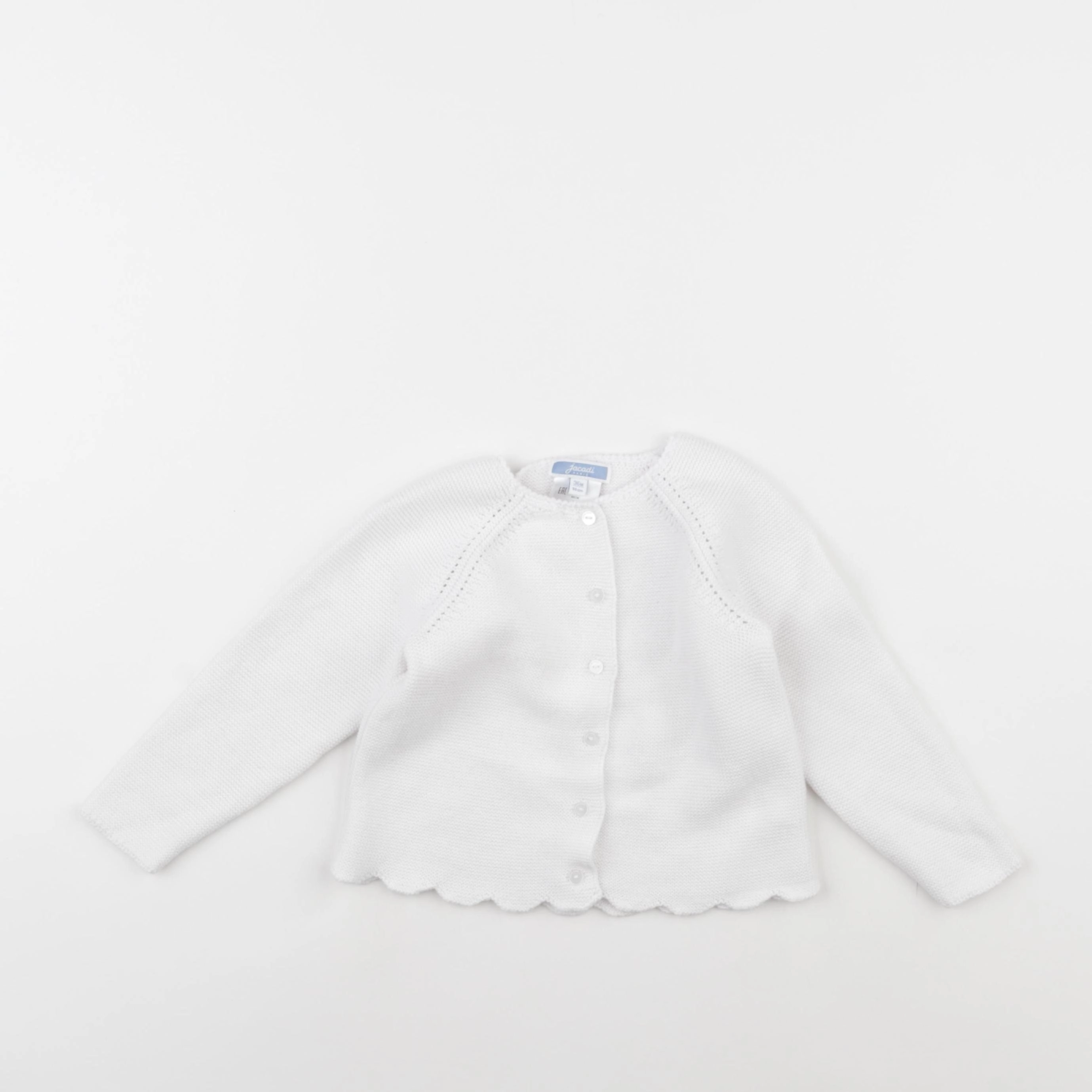 Jacadi - gilet blanc - 36 mois