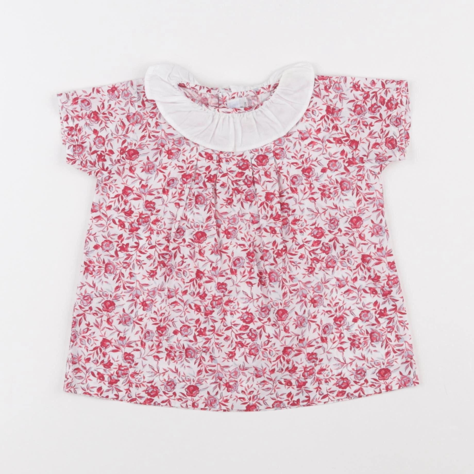 Acanthe - blouse multicolore - 12 mois