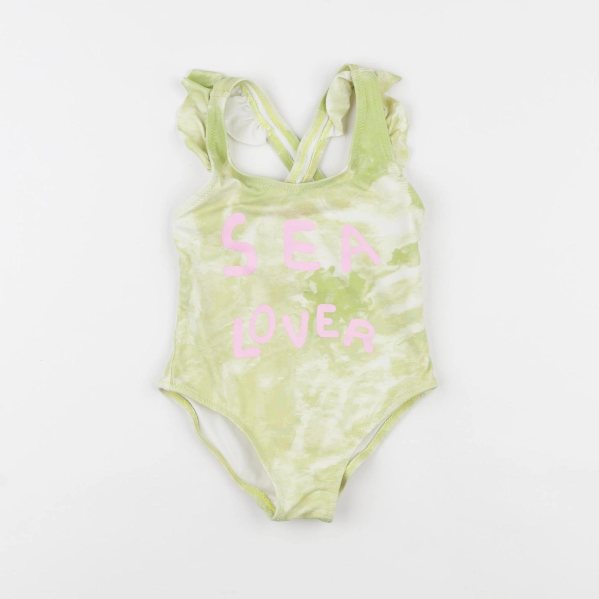 Zara - maillot de bain jaune - 24 mois