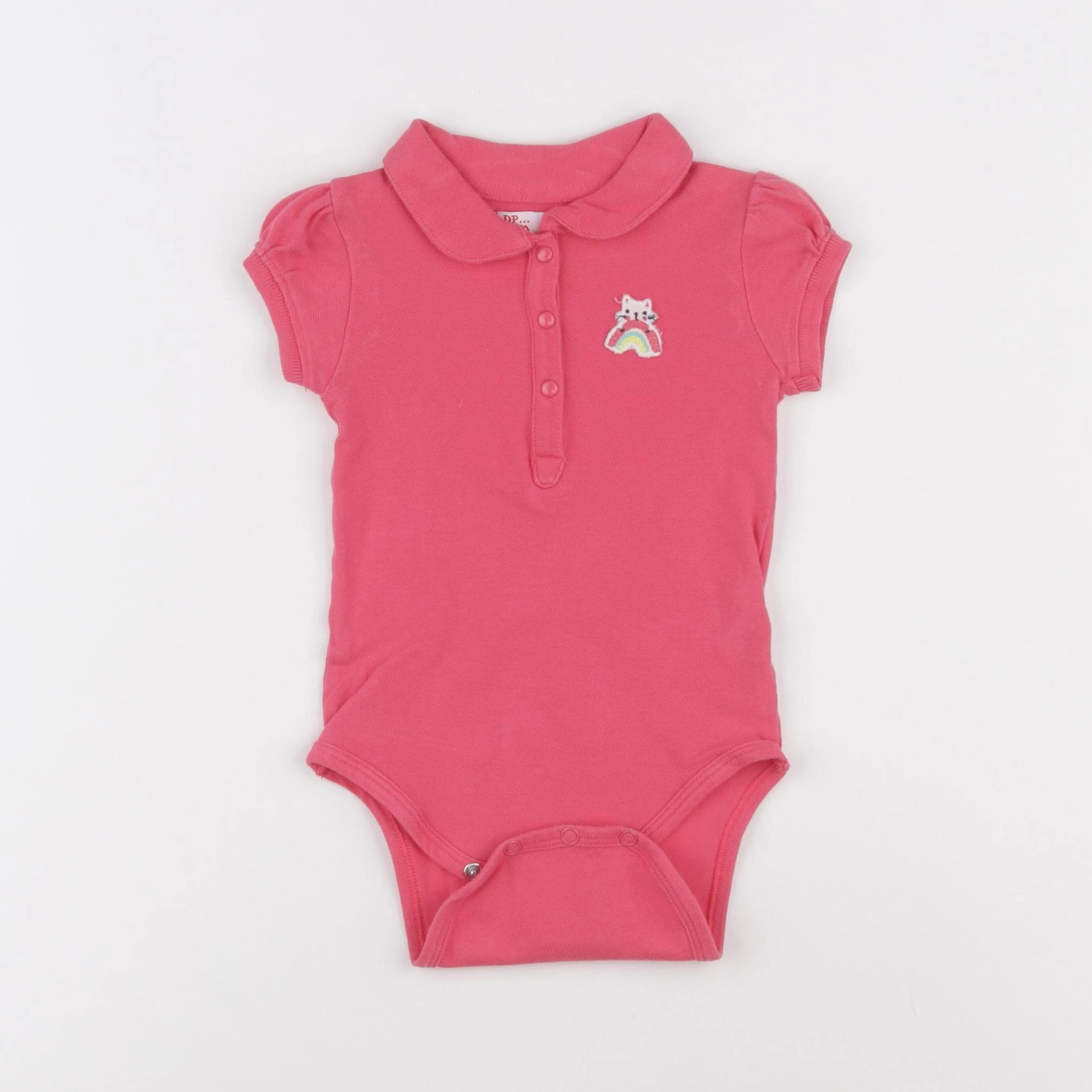DPAM - body tee-shirt rose - 6 mois