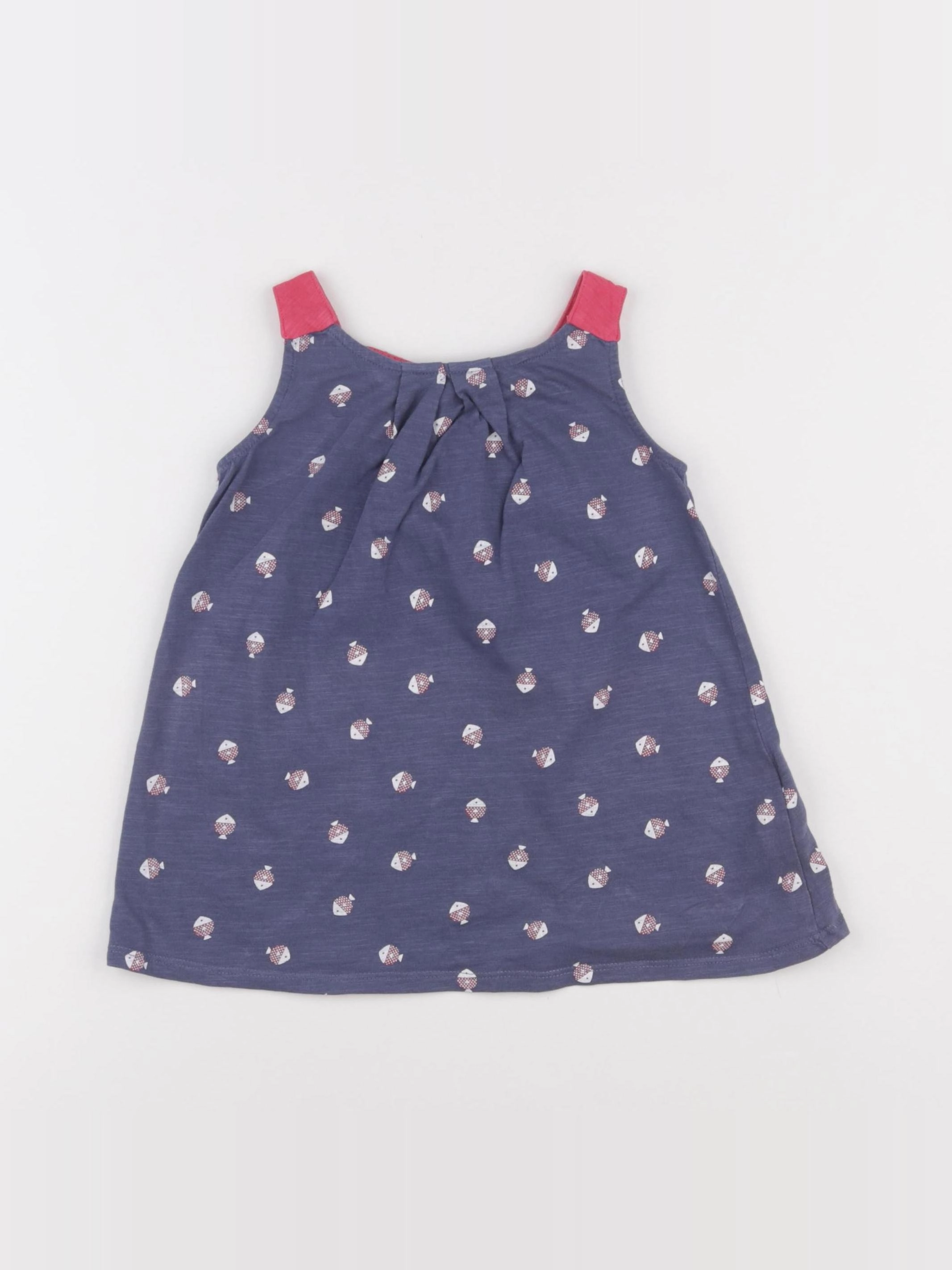 Obaïbi - robe bleu - 18 mois