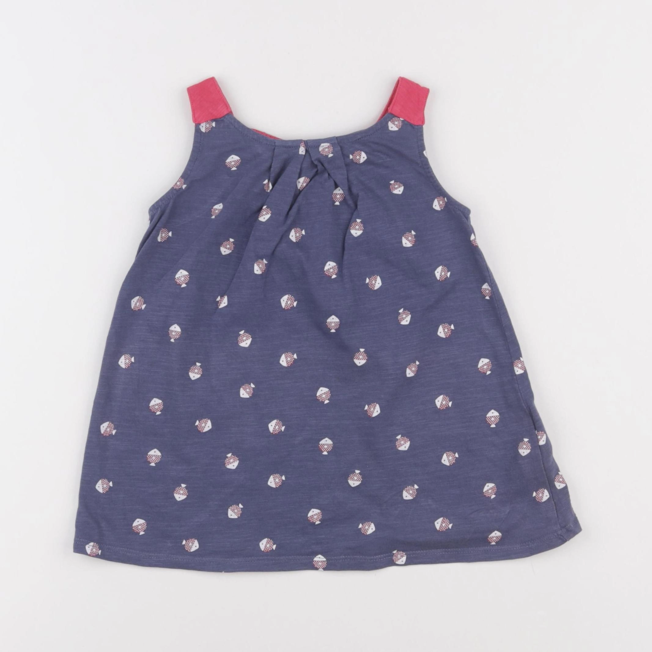 Obaïbi - robe bleu - 18 mois