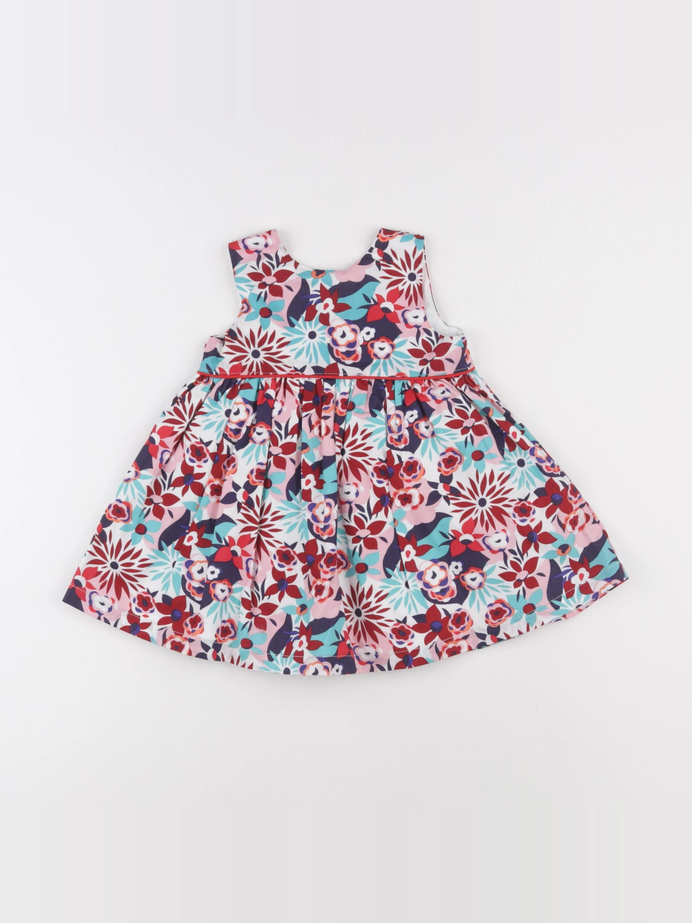 DPAM - robe multicolore - 12 mois