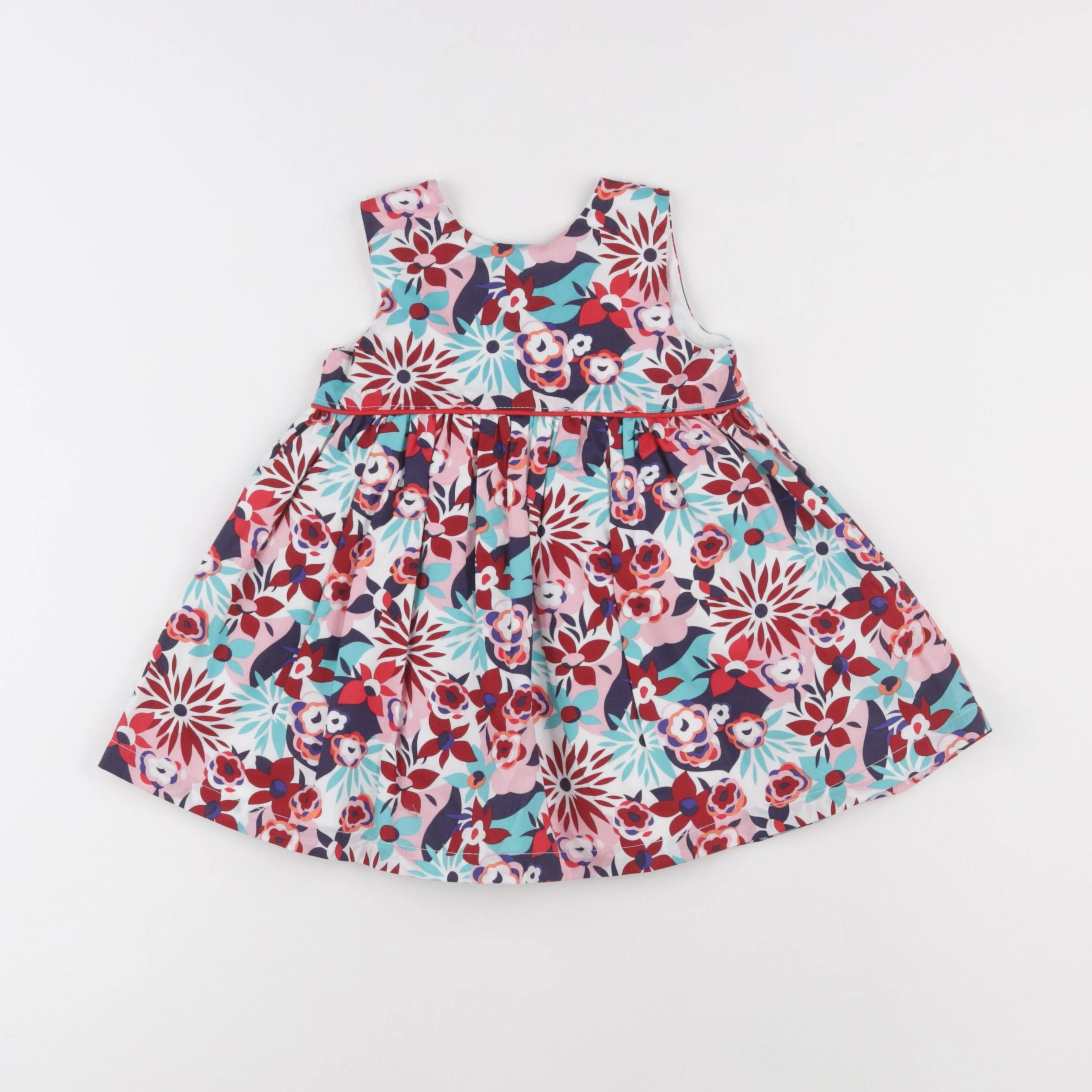 DPAM - robe multicolore - 12 mois