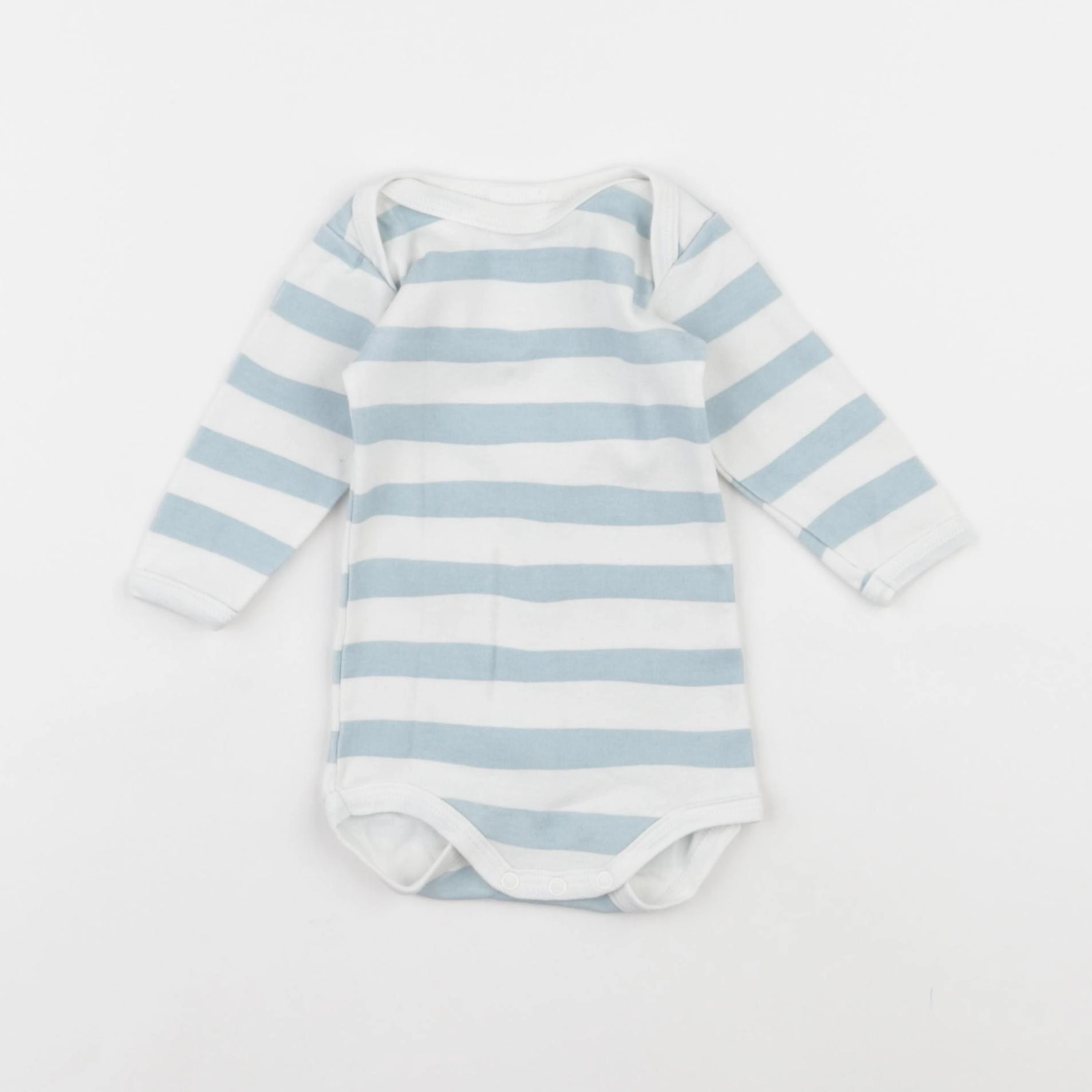 Petit Bateau - body bleu - 3 mois