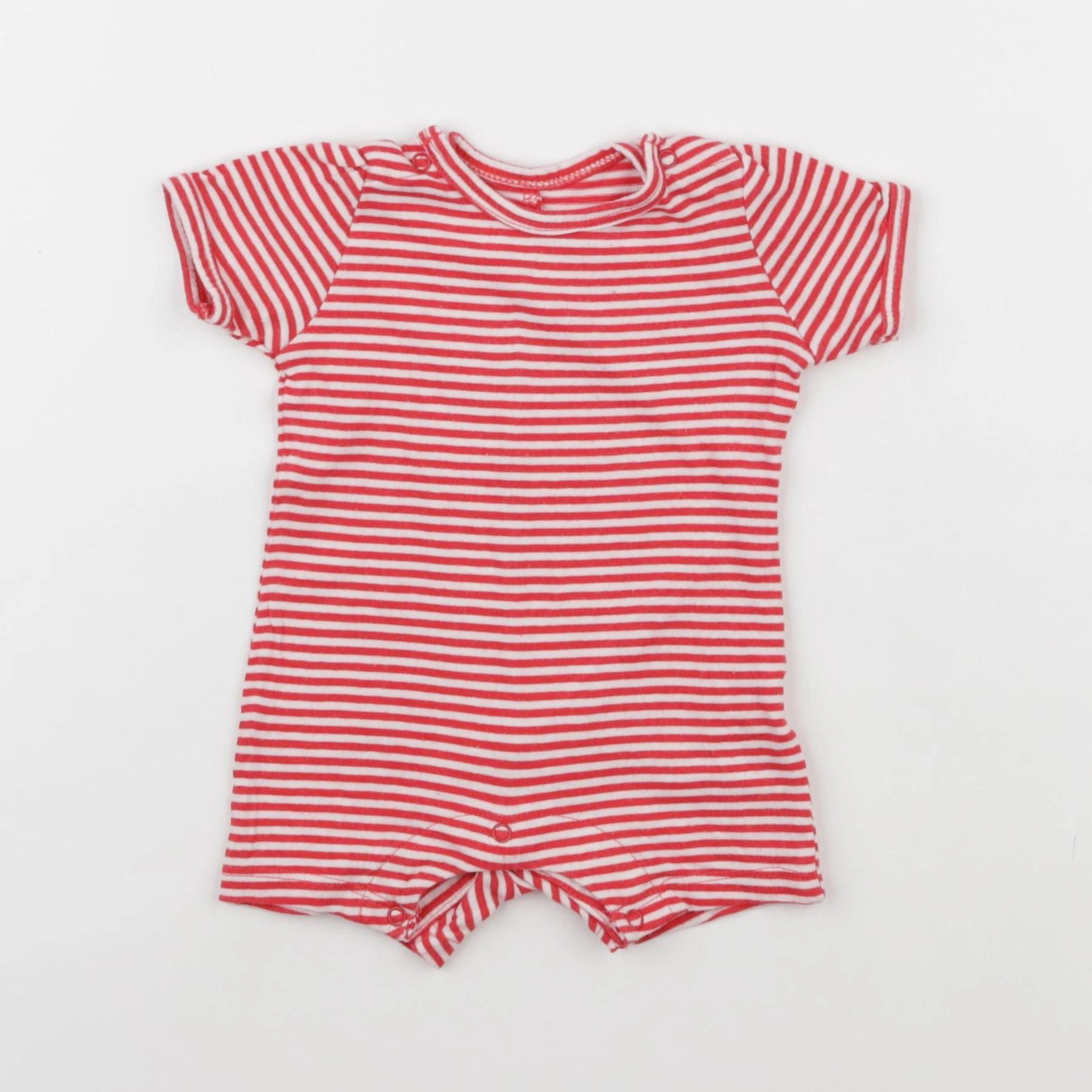 La Redoute - pyjama coton rouge - 1 mois