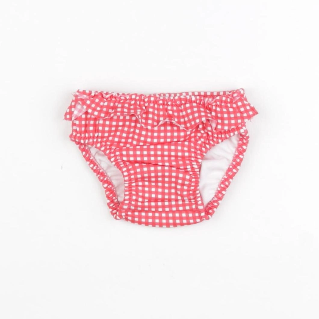 Obaïbi - maillot de bain rouge - 3 mois