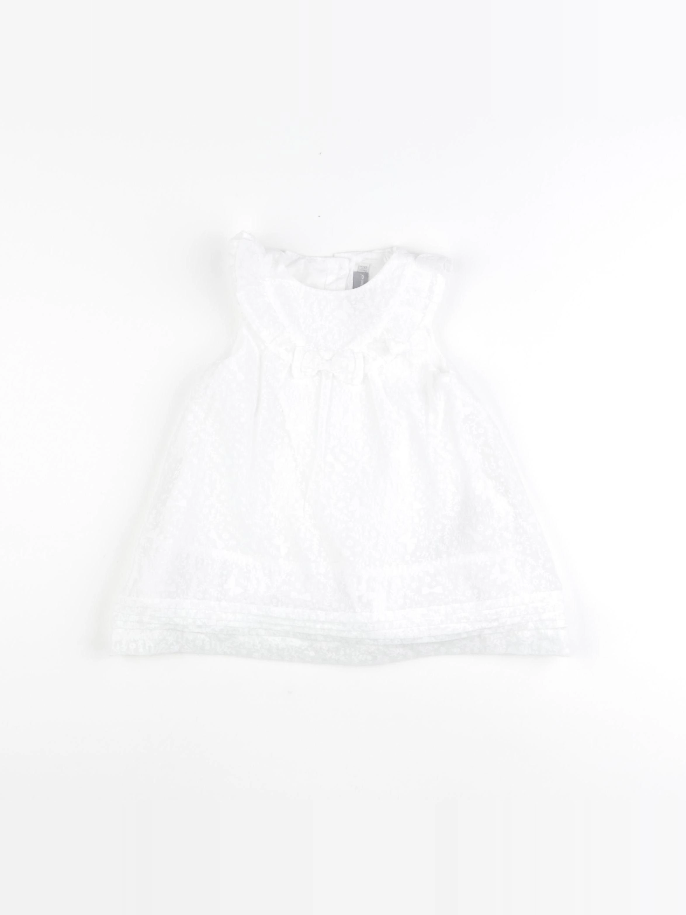 Sergent Major - robe blanc - 6 mois