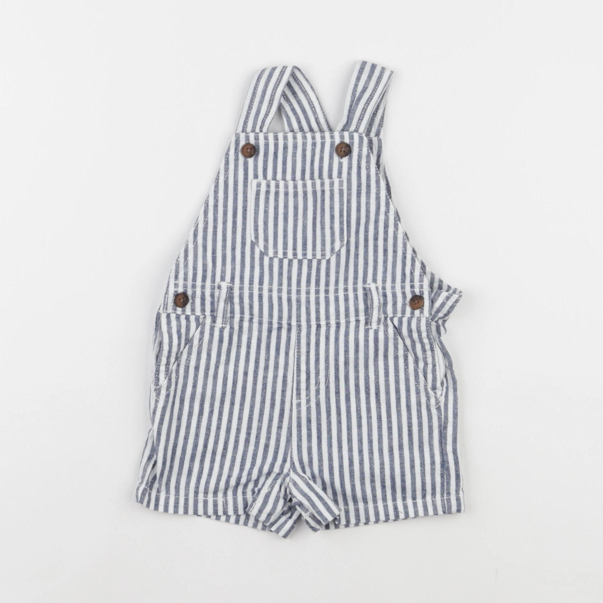 Boutchou - salopette bleu - 9 mois