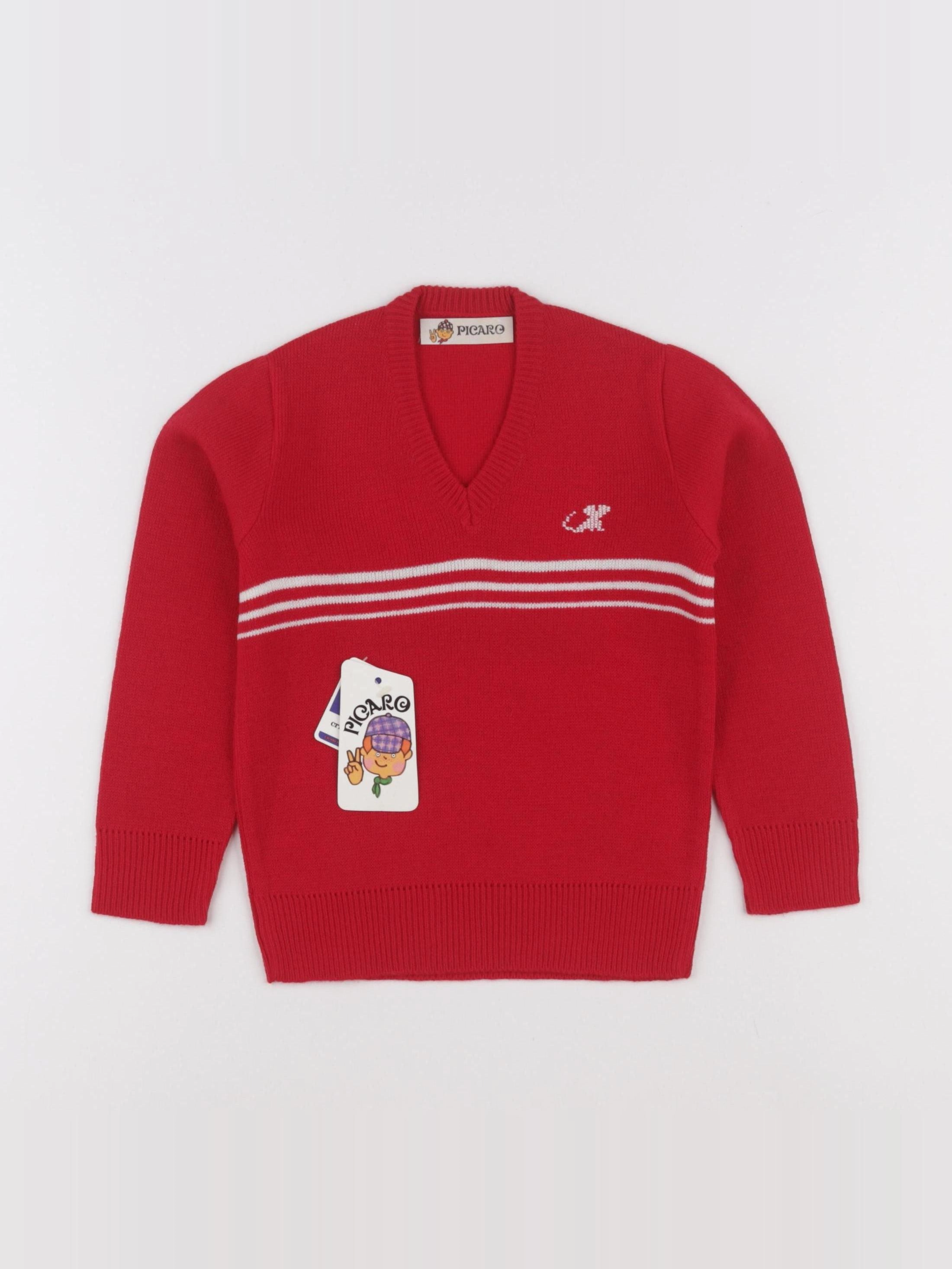 Vintage - pull rouge - 3 ans