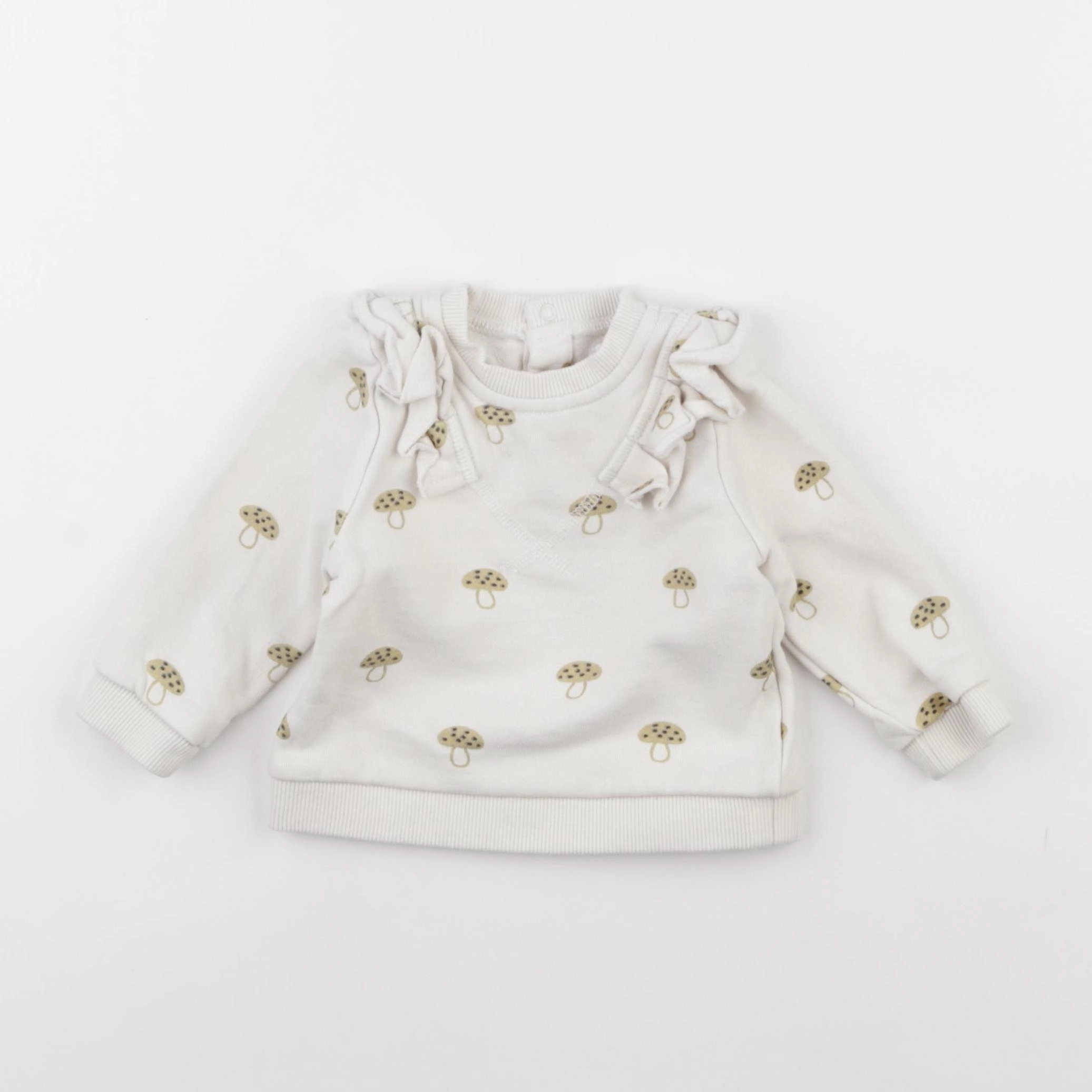 Boutchou - sweat blanc - 9 mois