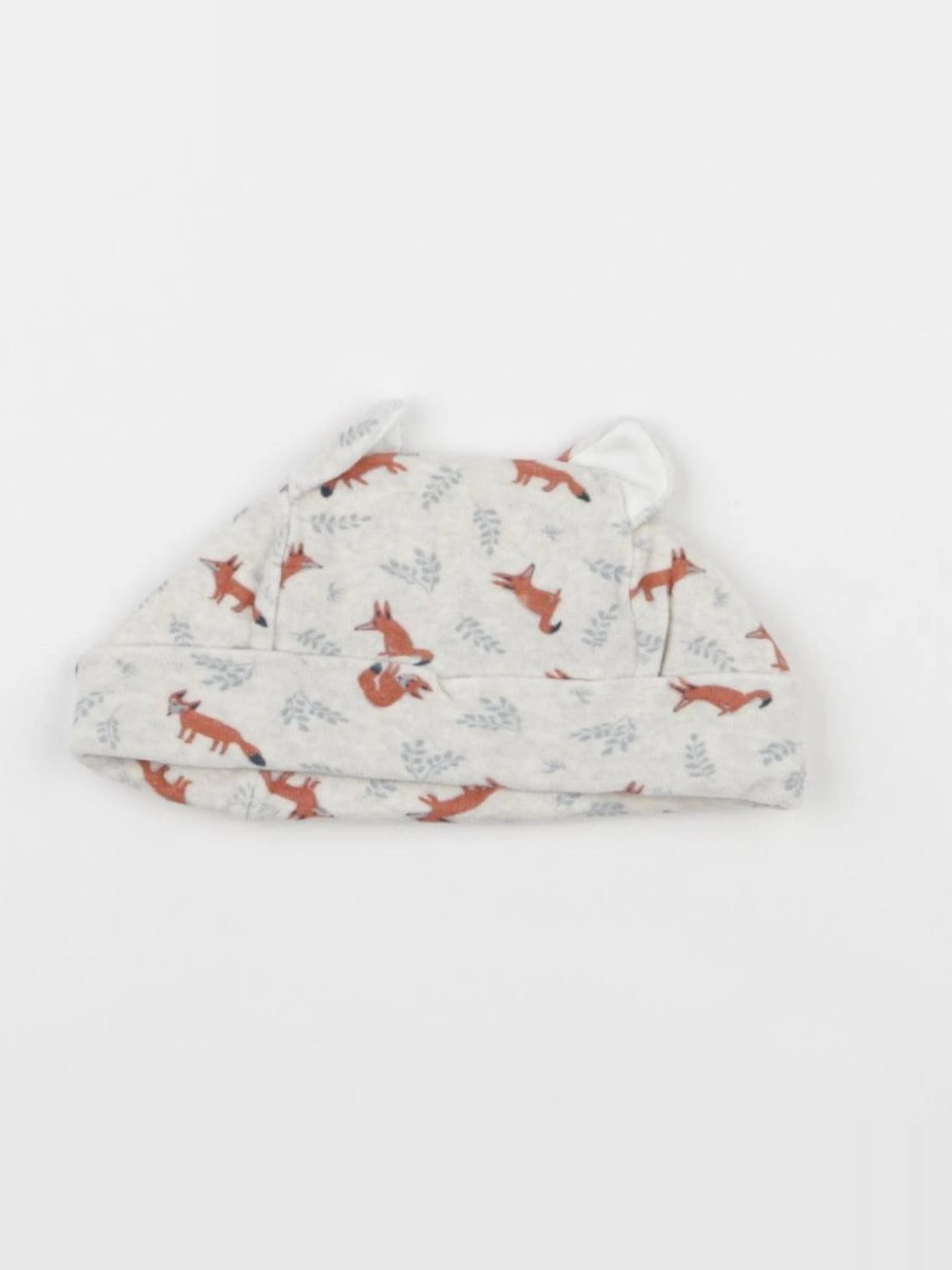 Petit Bateau - bonnet velours multicolore - 6 mois