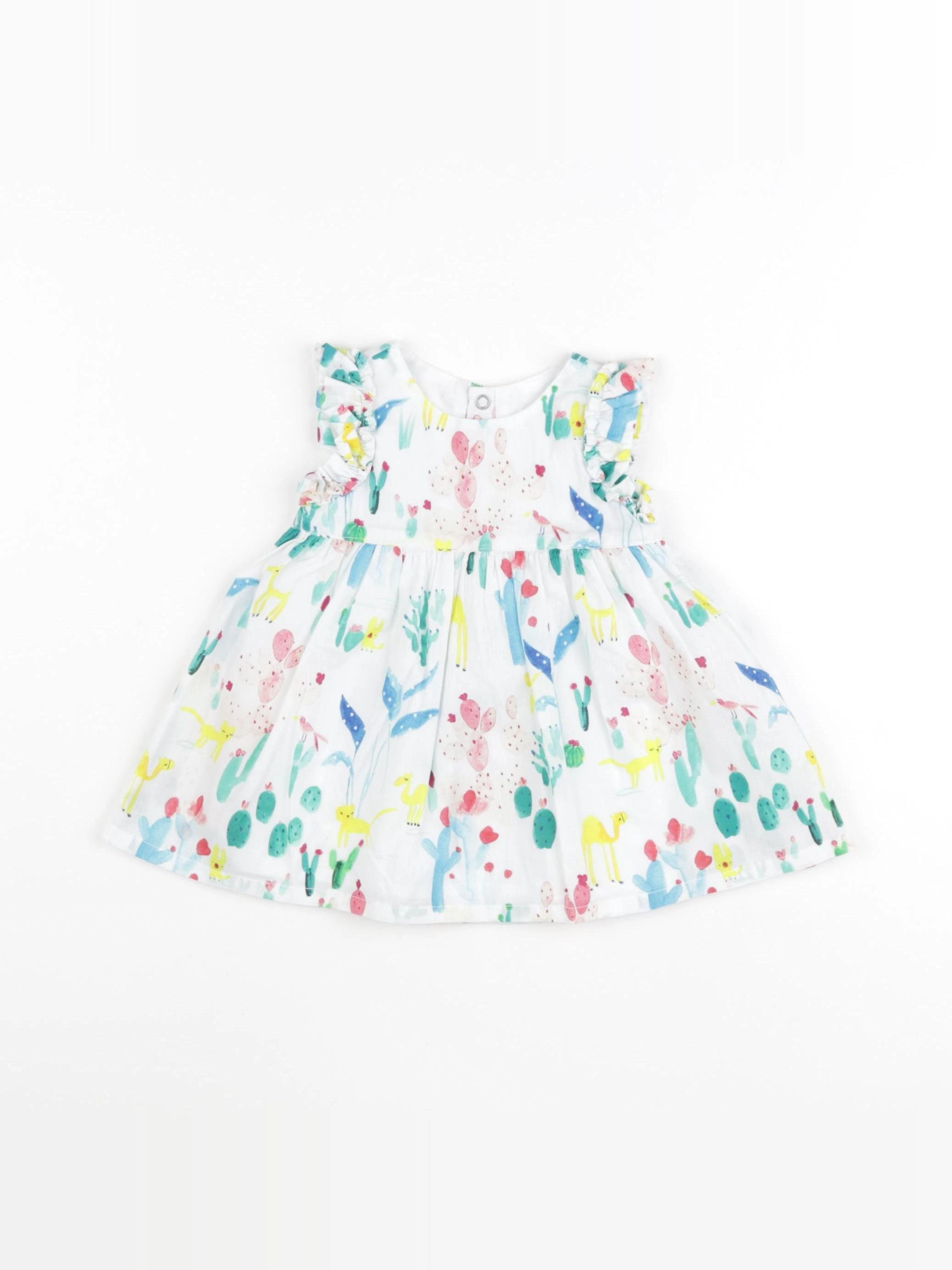 Catimini - robe multicolore - 3 mois