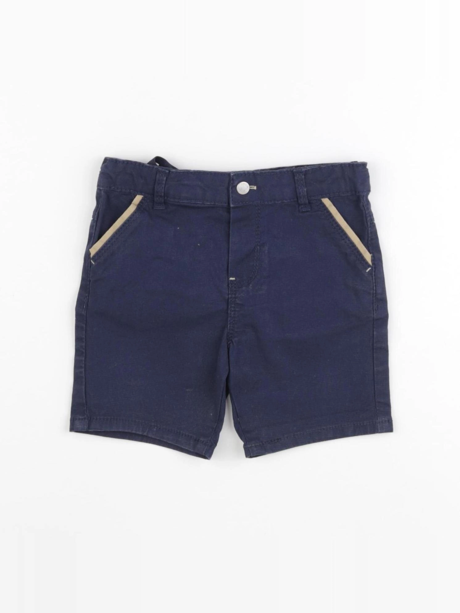 Obaïbi - short bleu - 12 mois