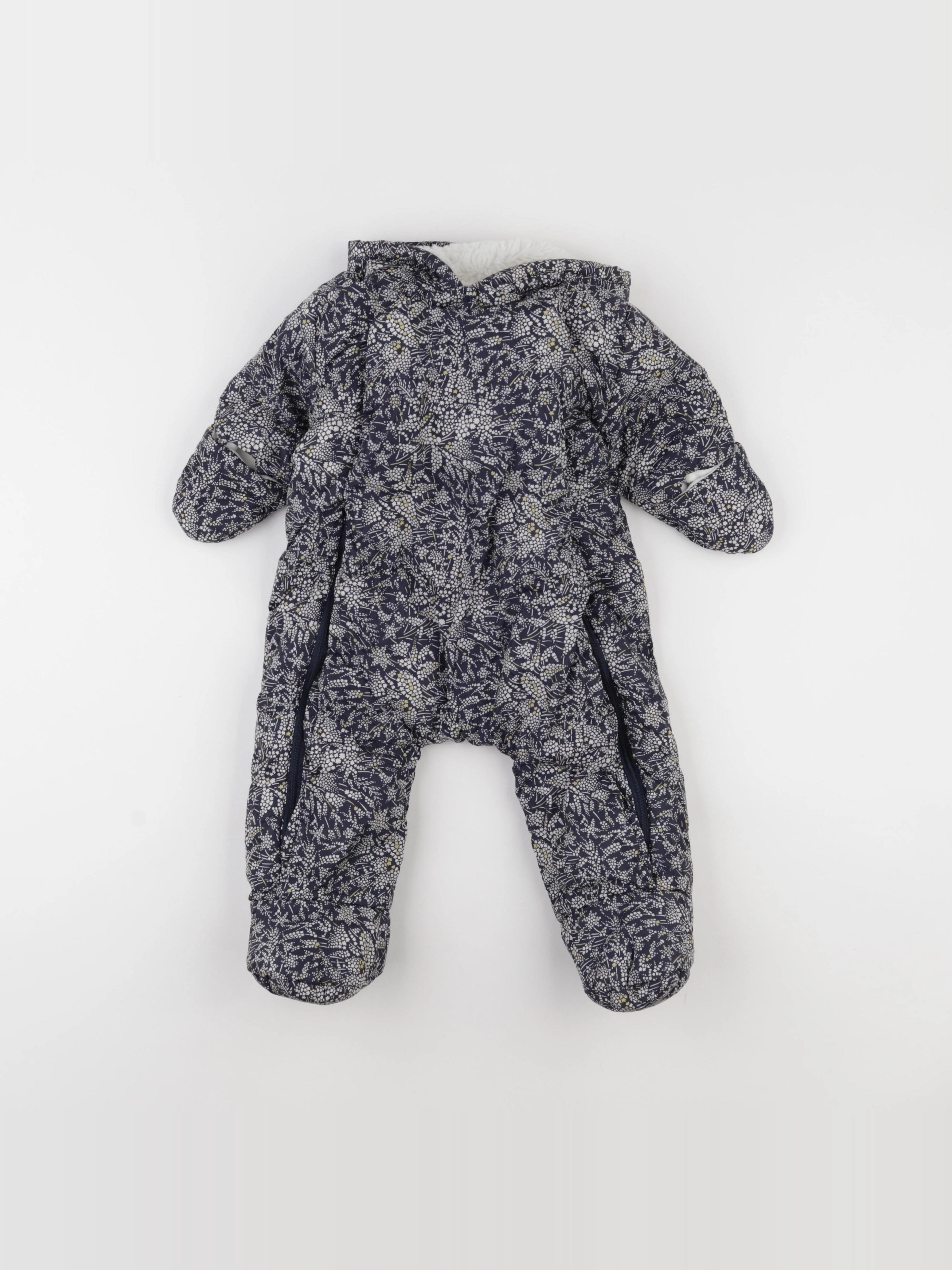Jacadi - combi-pilote bleu - 6 mois
