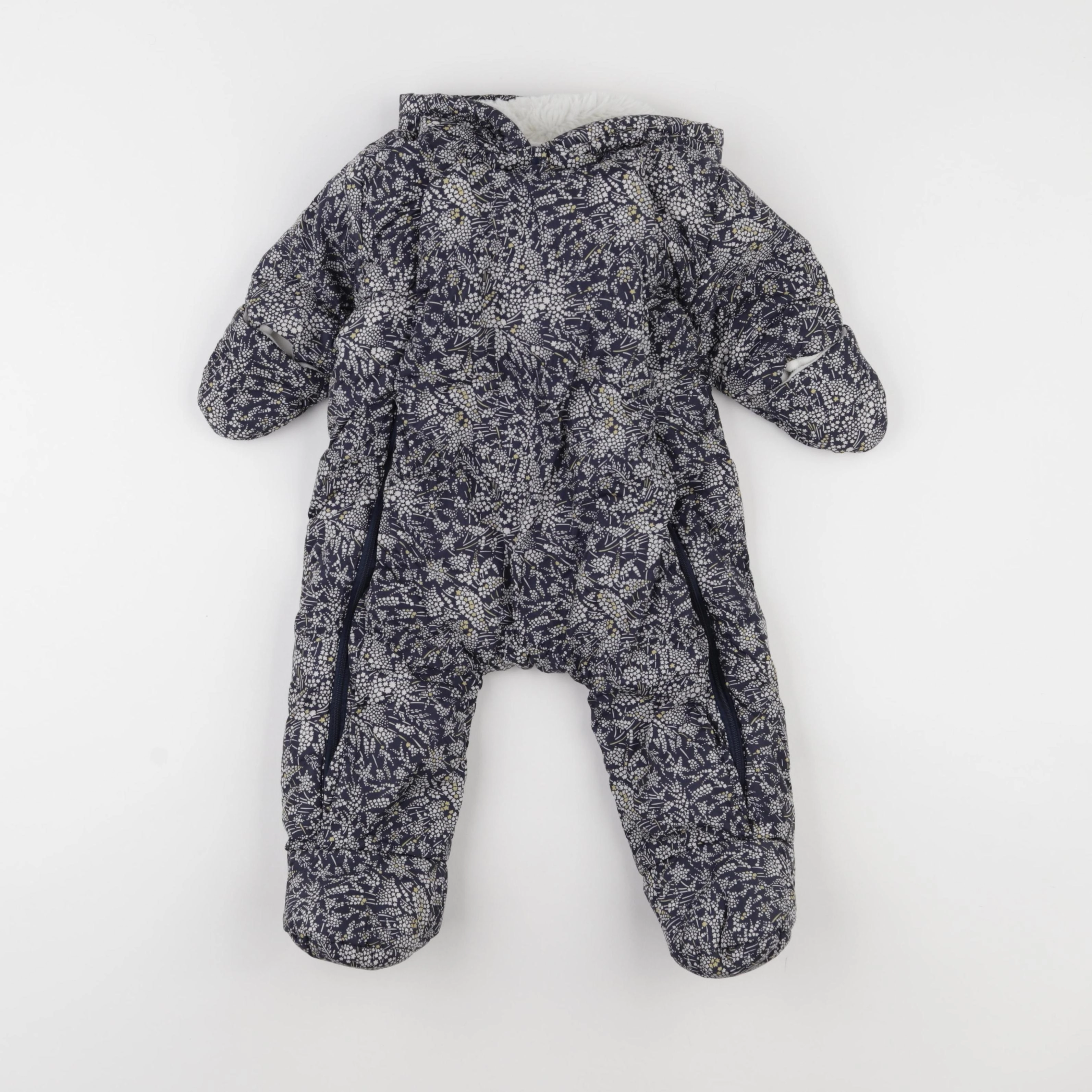 Jacadi - combi-pilote bleu - 6 mois